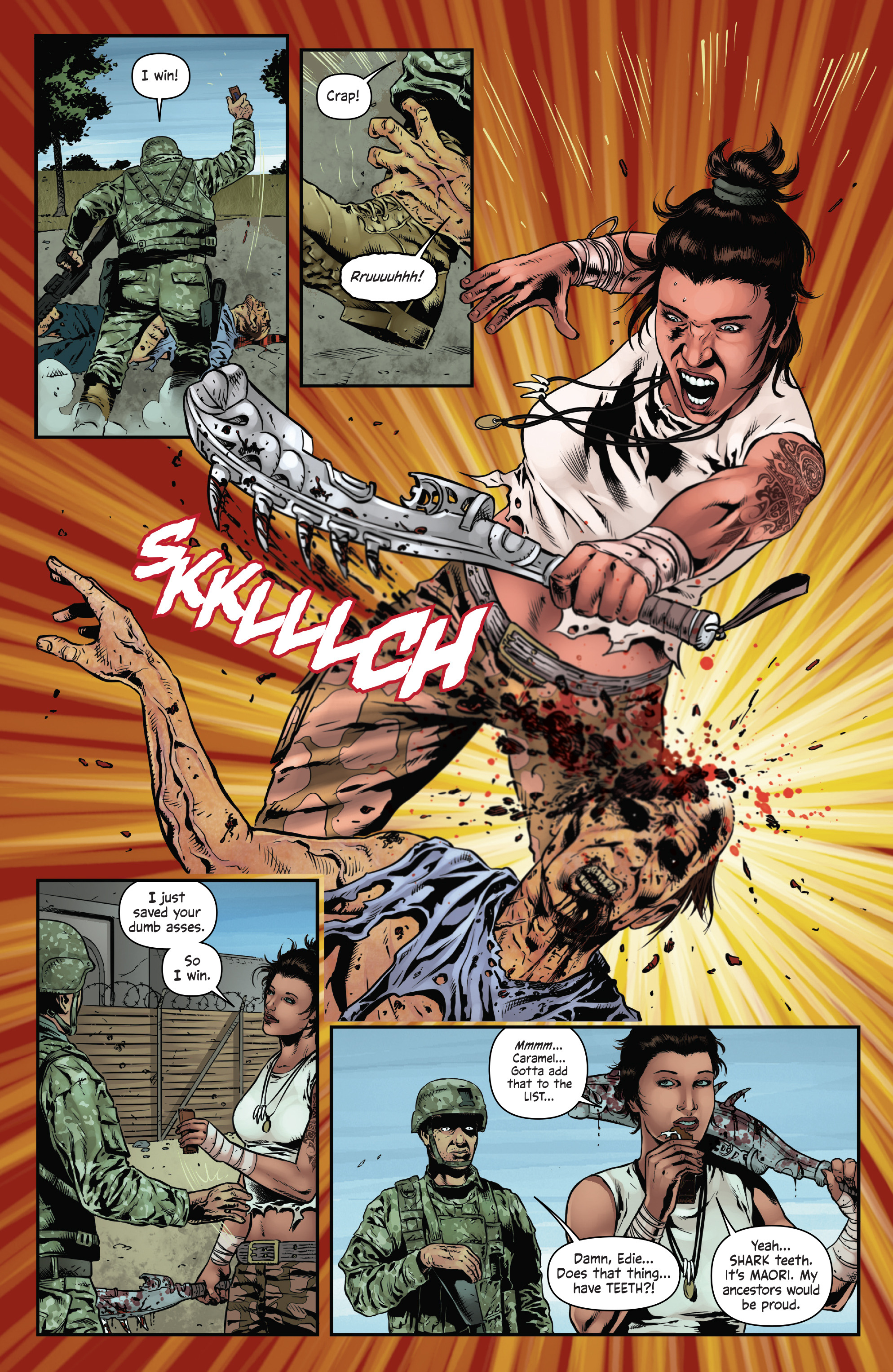 Read online Z Nation comic -  Issue #1 - 8