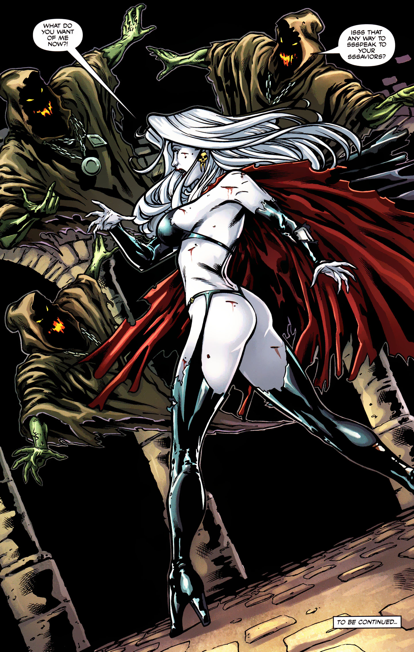 Read online Lady Death: Origins - Cursed comic -  Issue #1 - 17