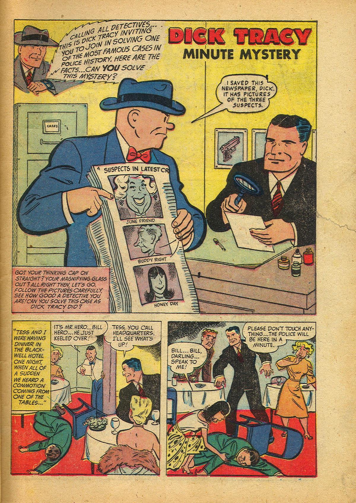 Read online Dick Tracy comic -  Issue #26 - 30