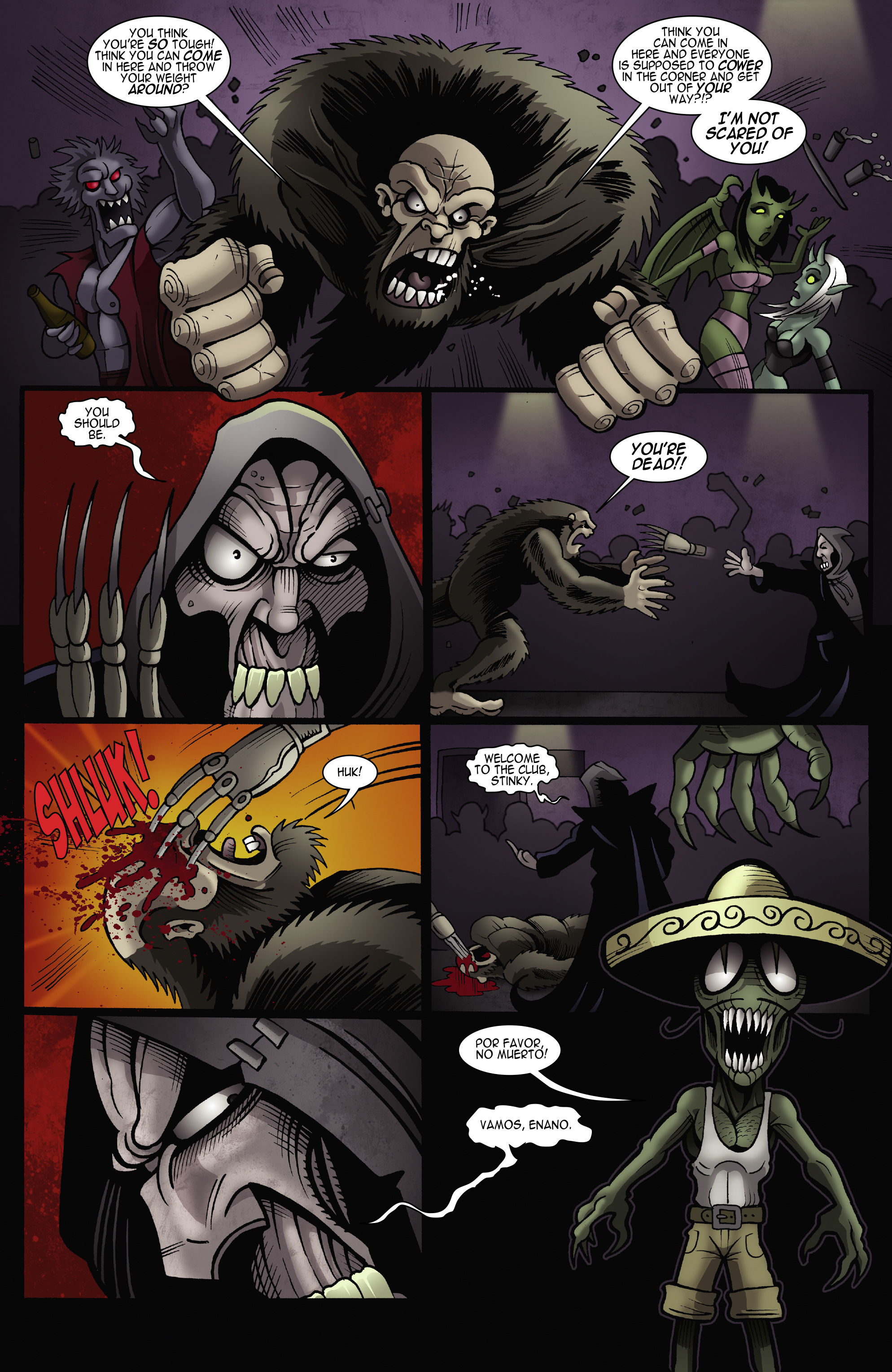 Read online The Living Corpse: Exhumed comic -  Issue #3 - 17