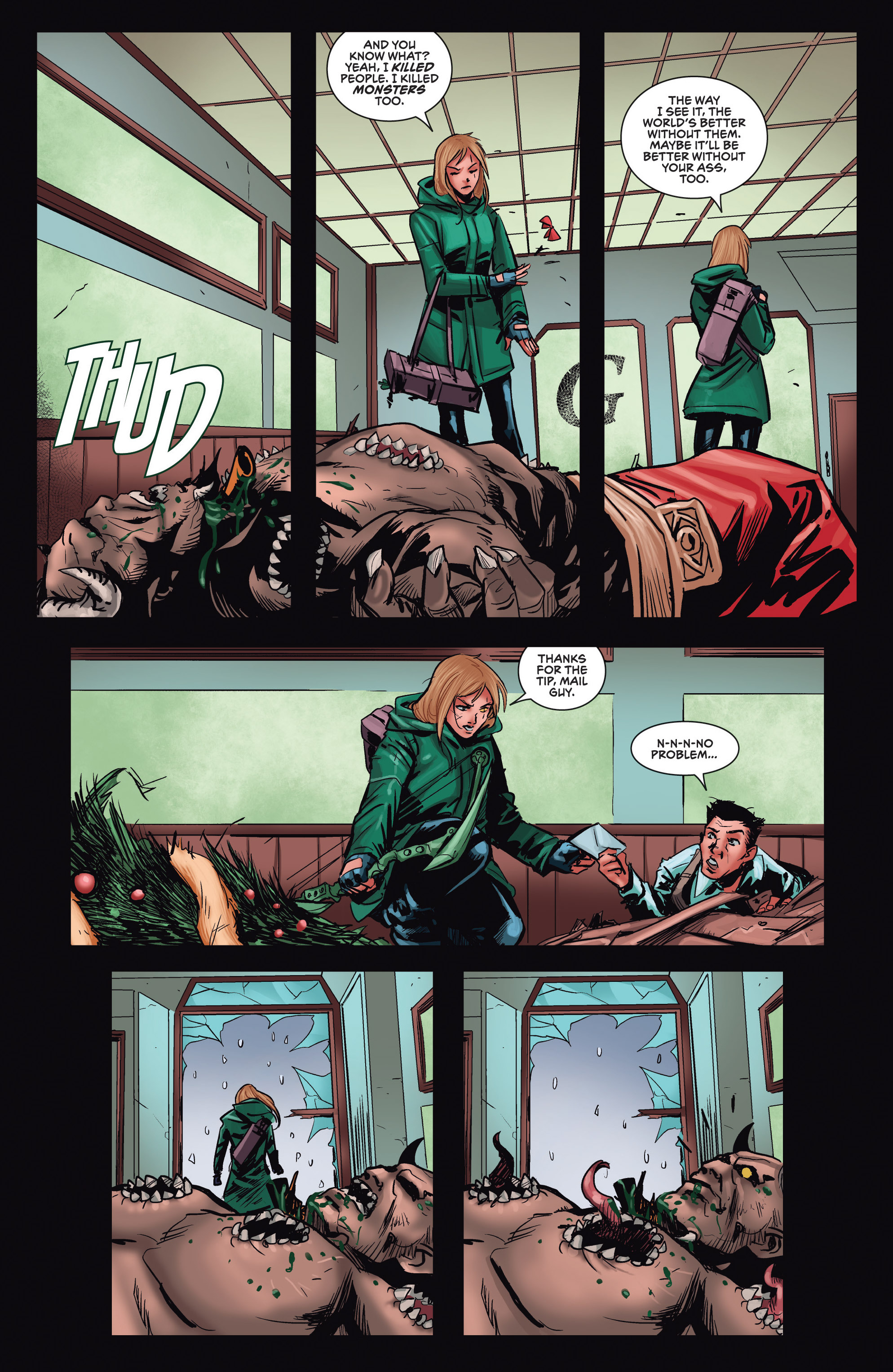 Read online Grimm Fairy Tales presents Robyn Hood 2015 Holiday Special comic -  Issue # Full - 23