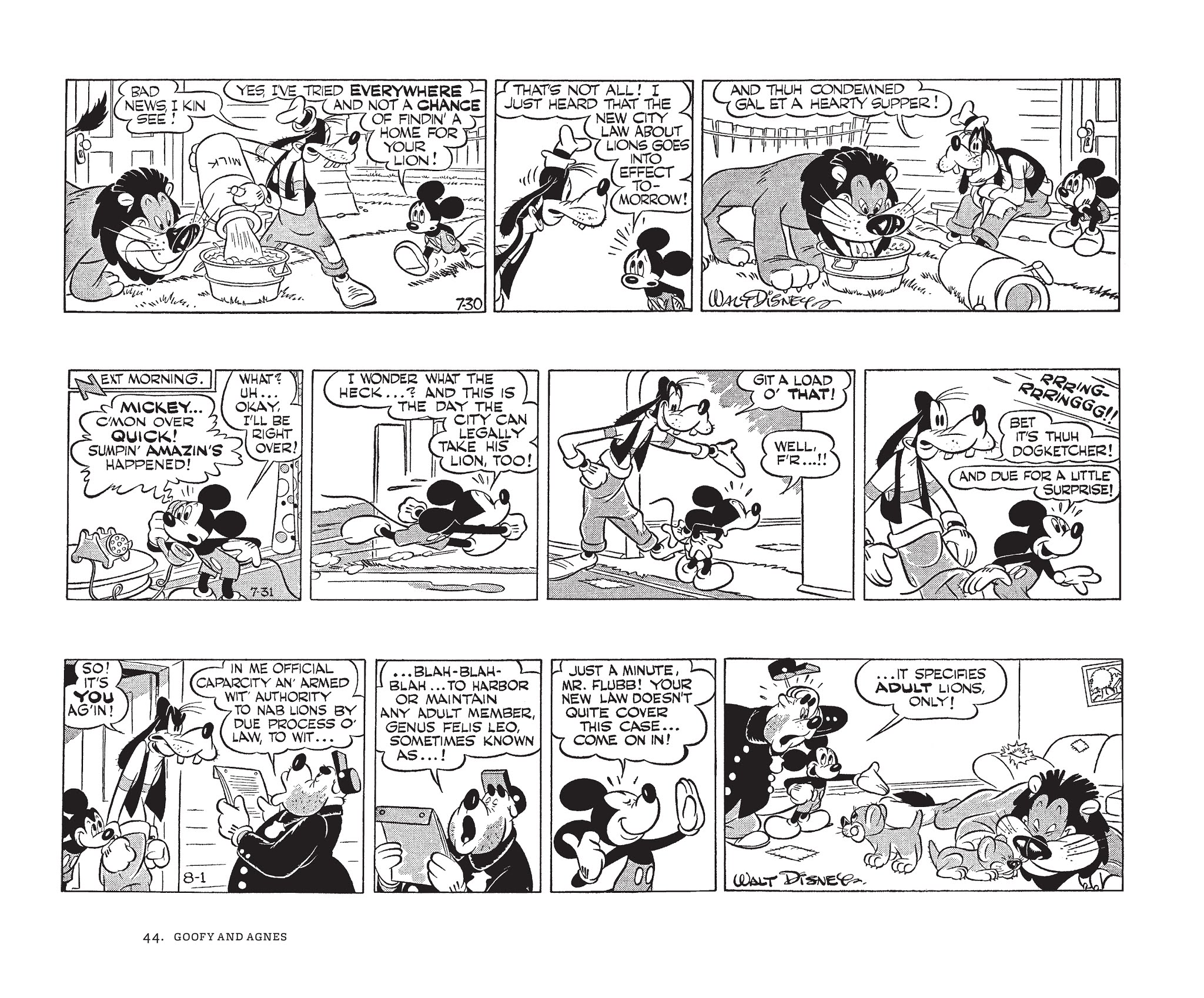 Read online Walt Disney's Mickey Mouse by Floyd Gottfredson comic -  Issue # TPB 7 (Part 1) - 44