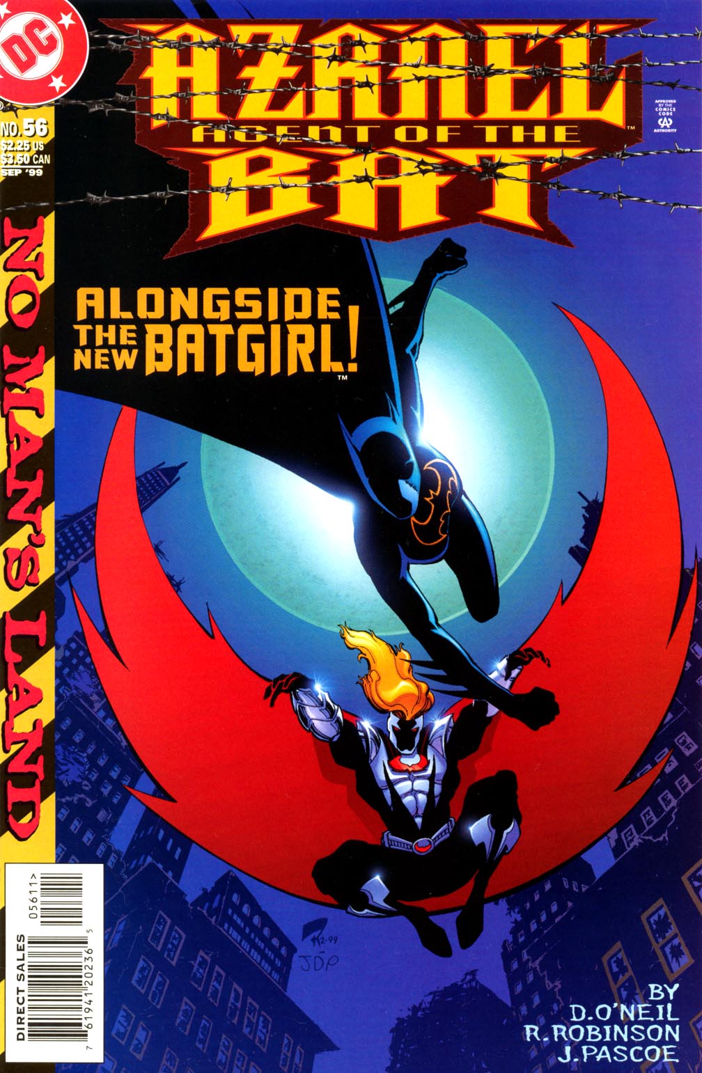 Read online Azrael: Agent of the Bat comic -  Issue #56 - 1