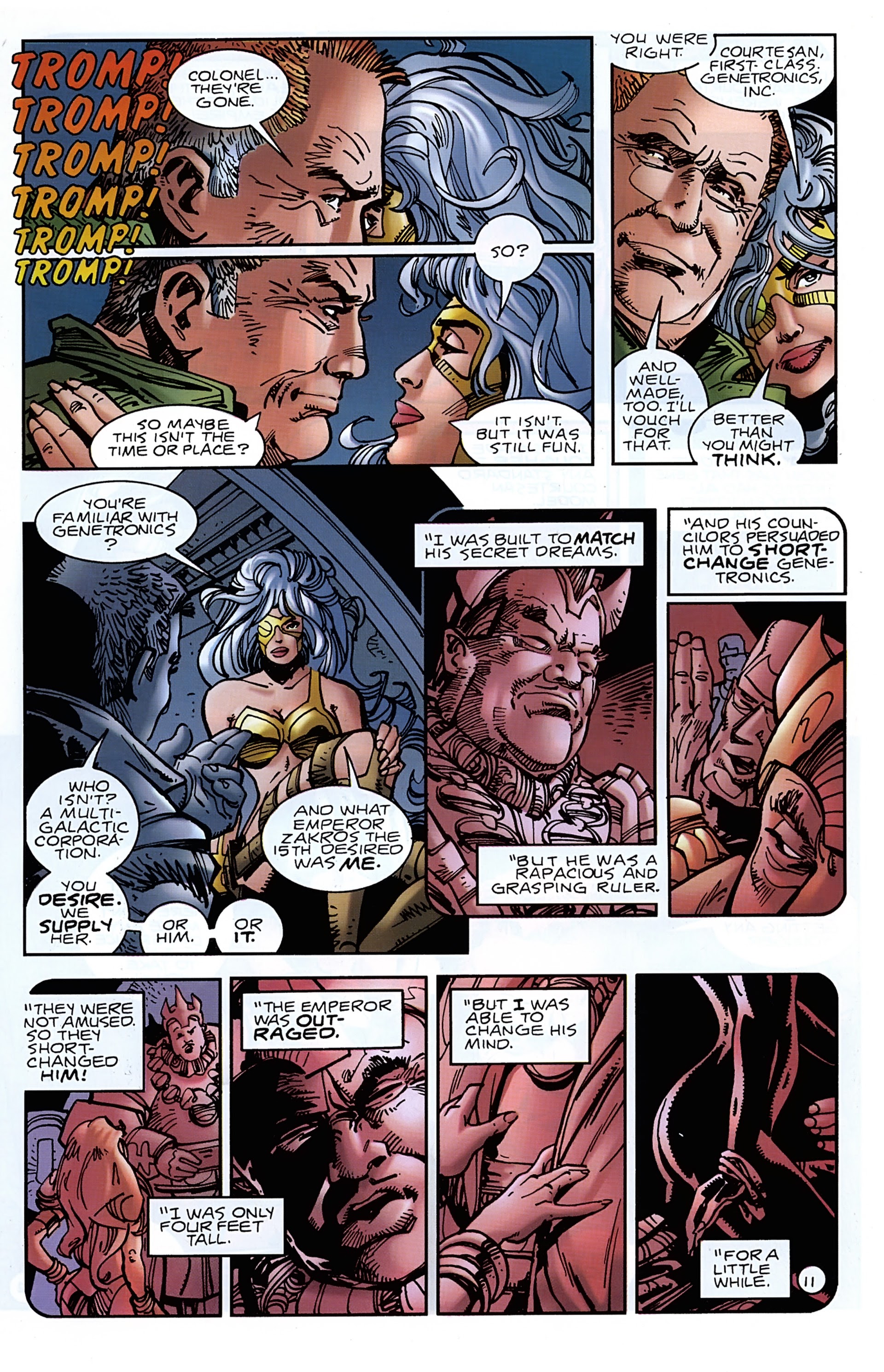 Read online Star Slammers comic -  Issue #4 - 13