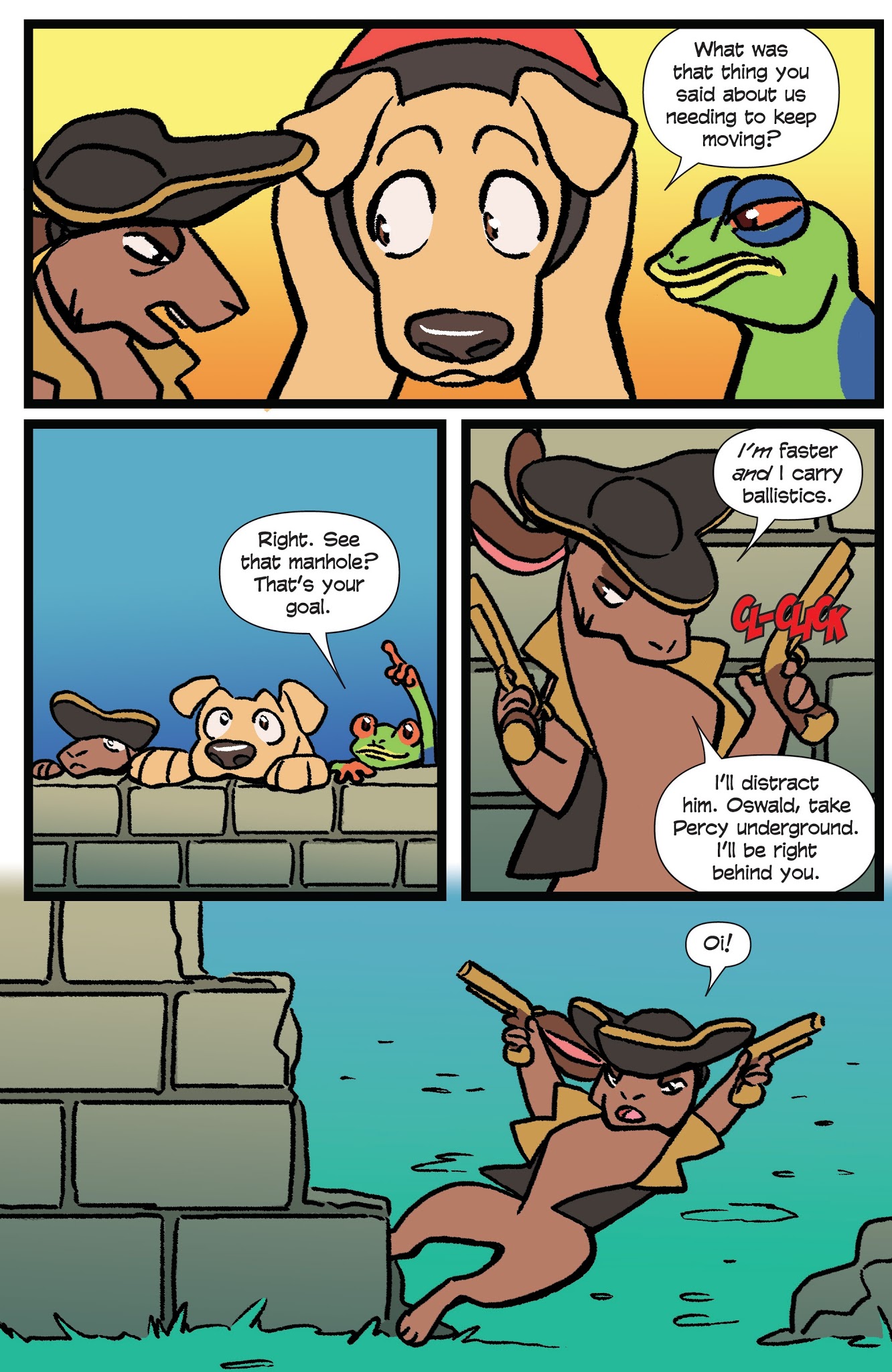 Read online Action Lab, Dog of Wonder comic -  Issue #8 - 14