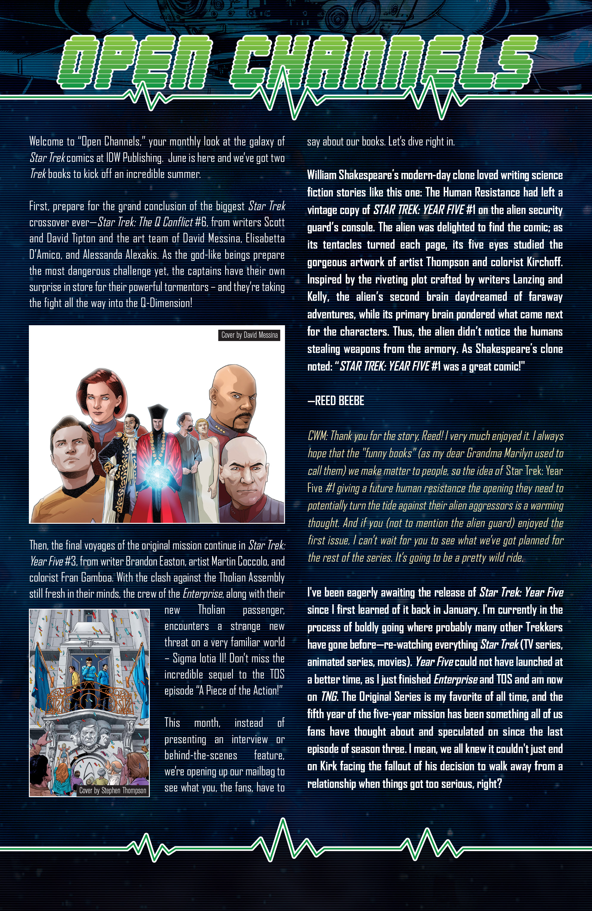 Read online Star Trek: Year Five comic -  Issue #3 - 21