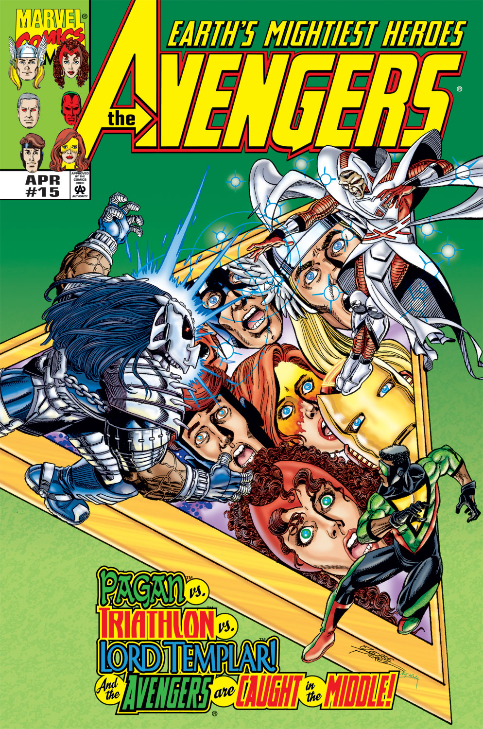 Read online Avengers (1998) comic -  Issue #15 - 1