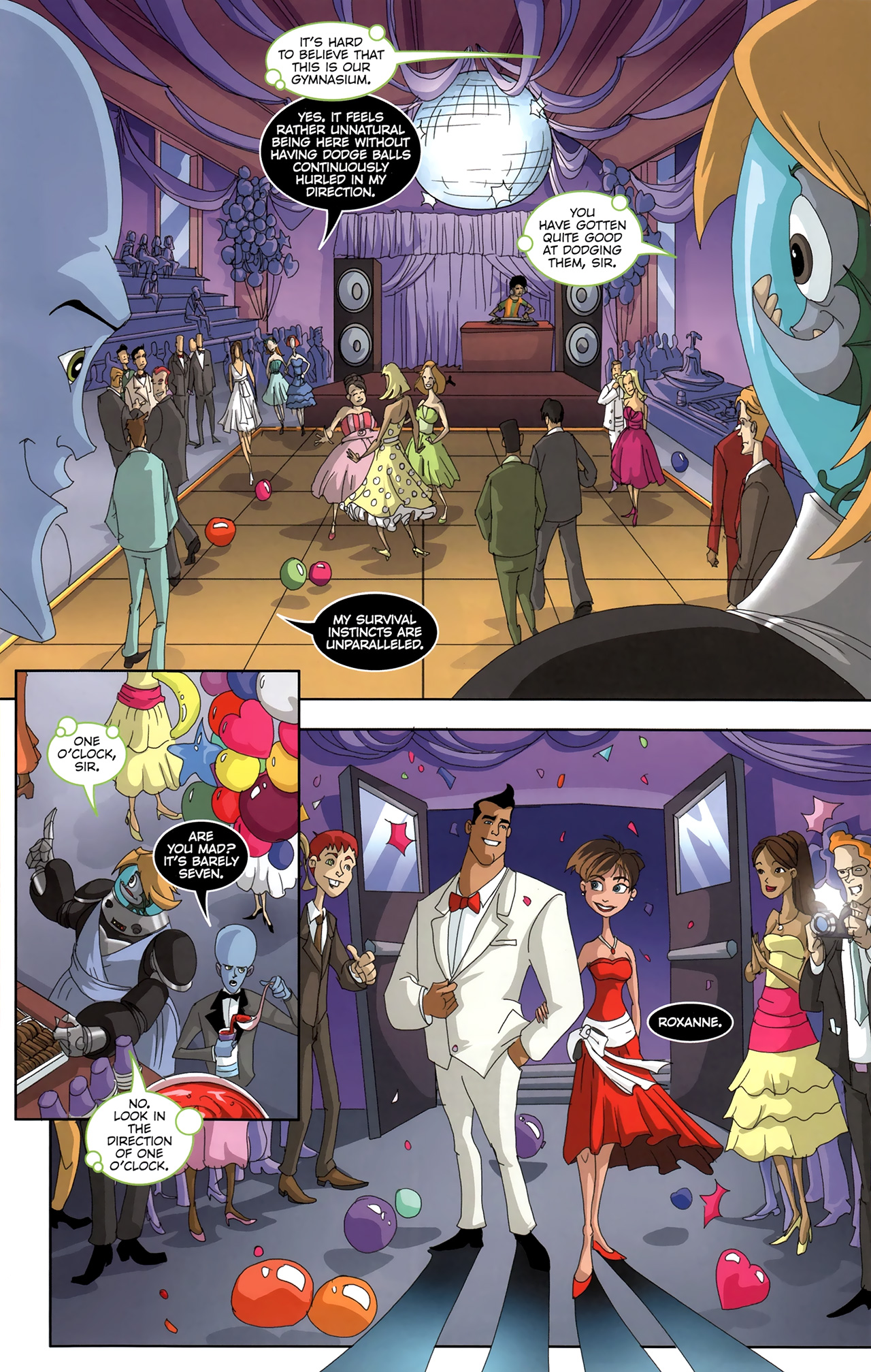 Read online Megamind: Bad. Blue. Brilliant. comic -  Issue #1 - 12