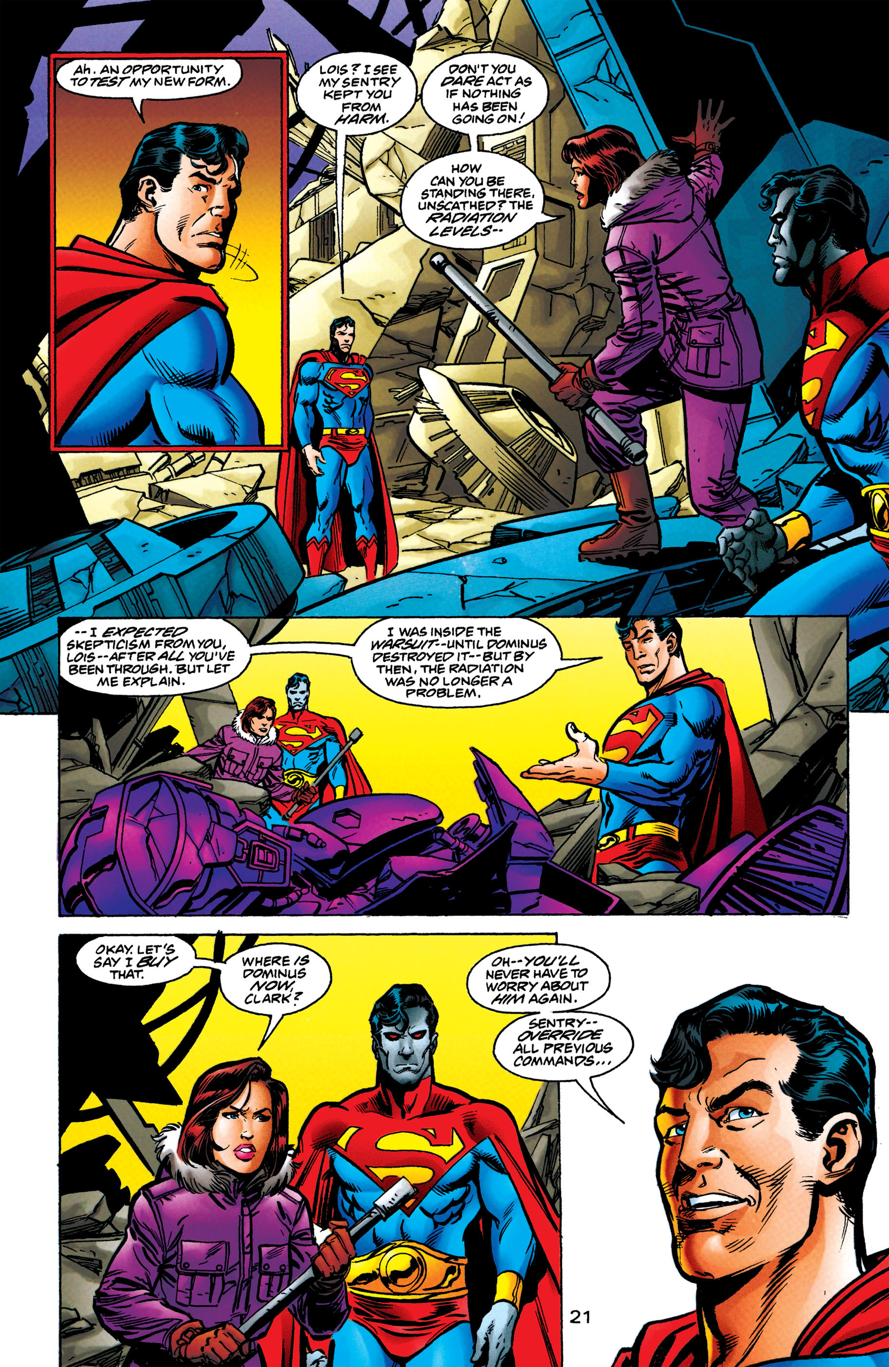 Read online Adventures of Superman (1987) comic -  Issue #567 - 21