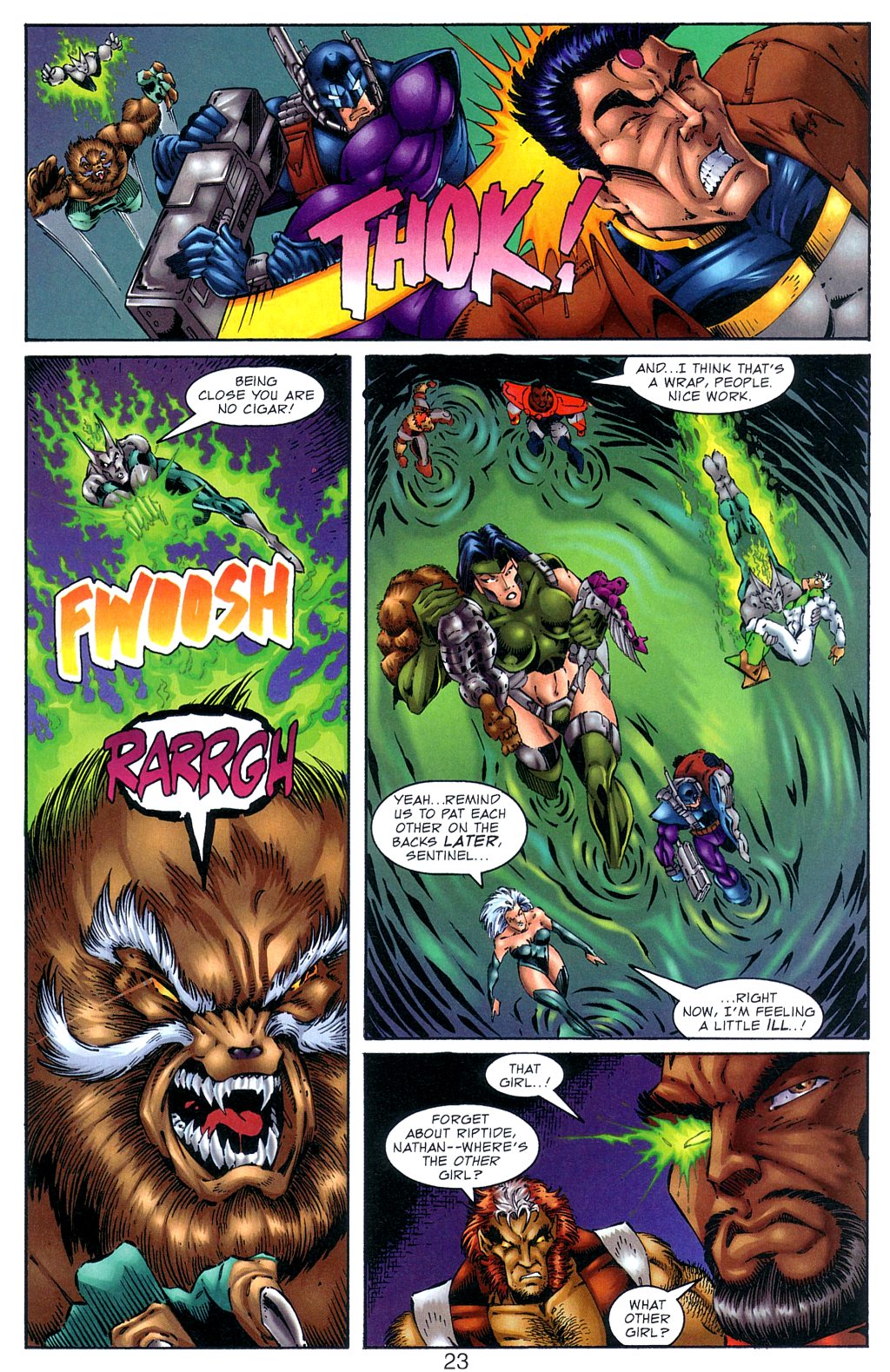 Read online NewMen comic -  Issue #8 - 24
