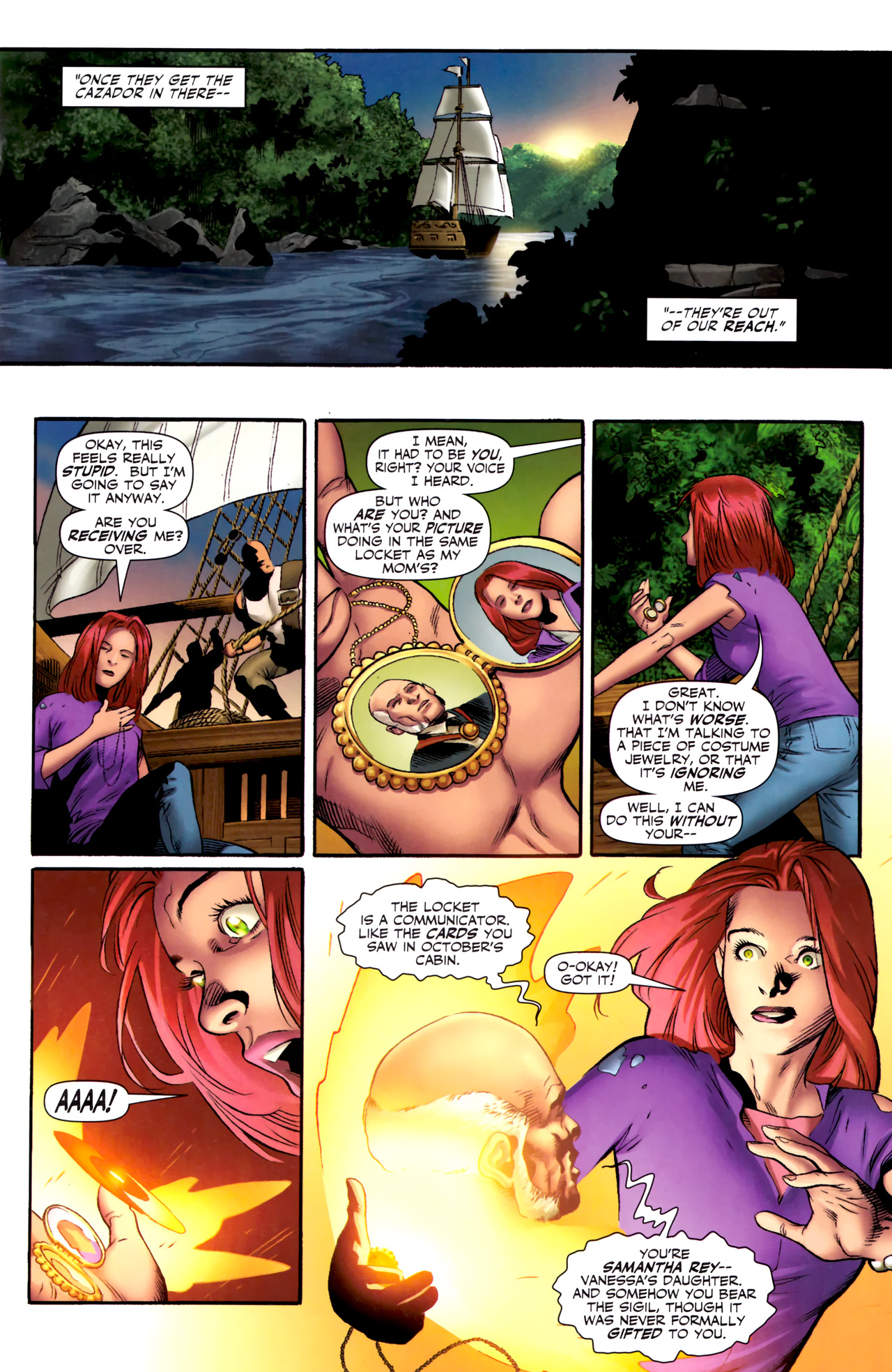 Read online Sigil (2011) comic -  Issue #3 - 12