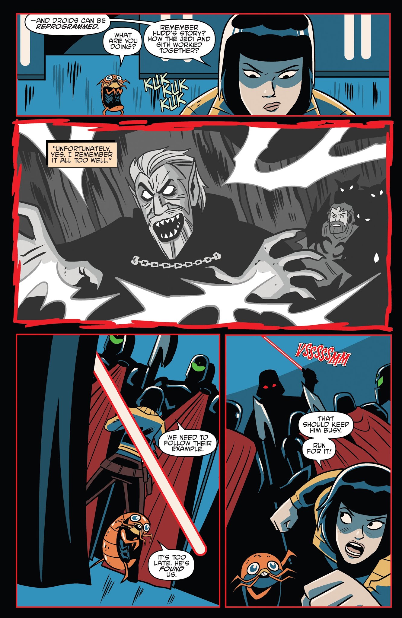 Read online Star Wars Adventures: Tales From Vader's Castle comic -  Issue #5 - 12