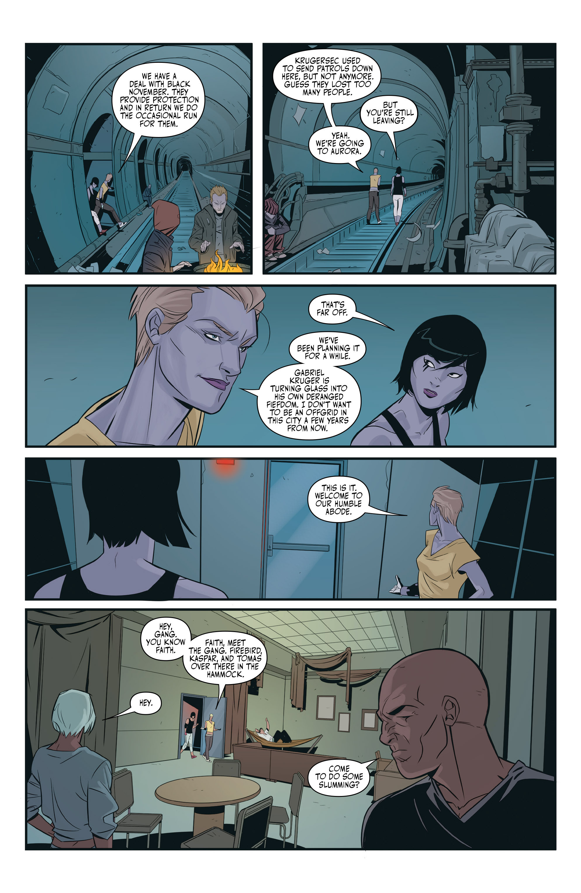 Read online Mirror's Edge: Exordium comic -  Issue #4 - 9