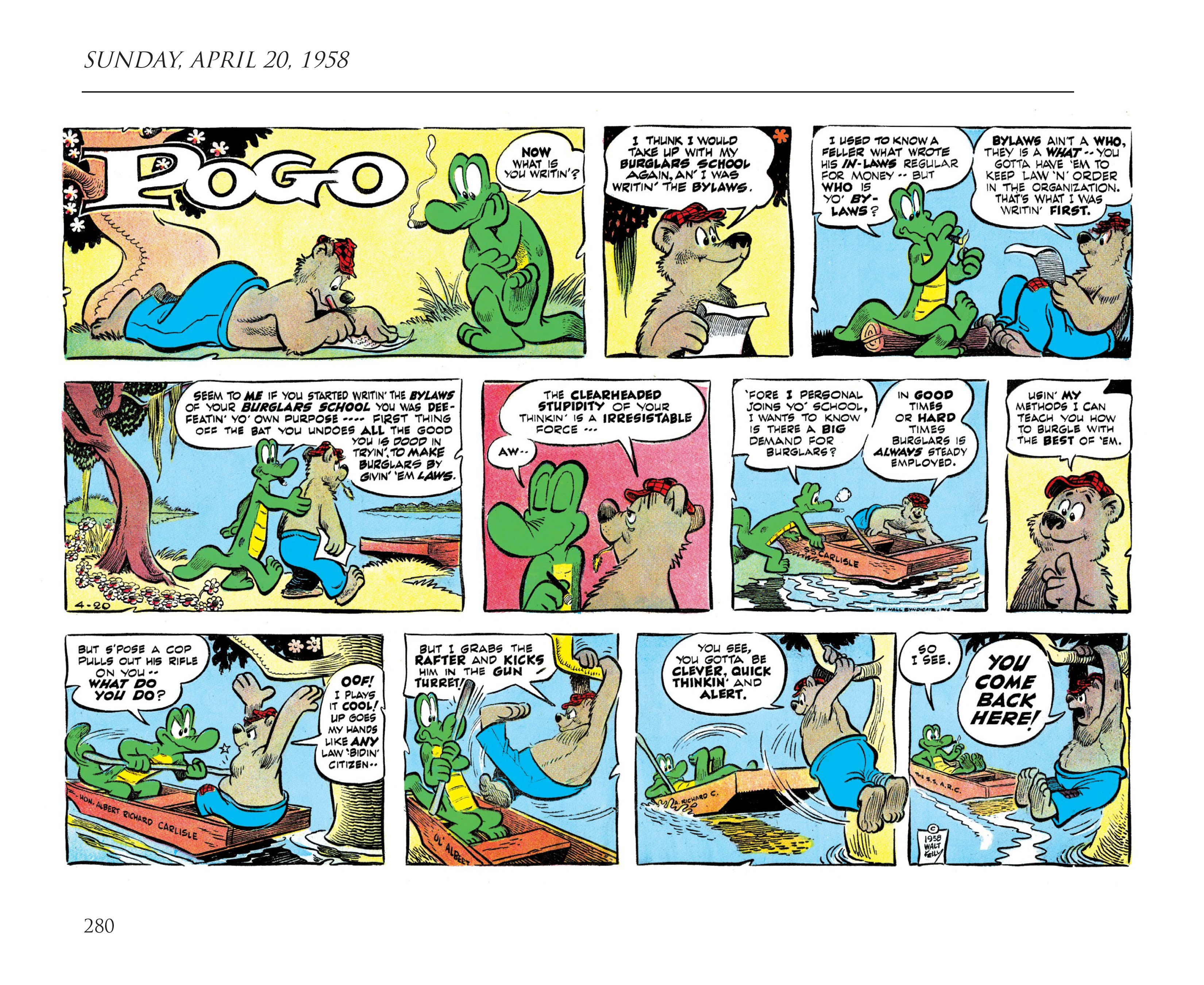 Read online Pogo by Walt Kelly: The Complete Syndicated Comic Strips comic -  Issue # TPB 5 (Part 3) - 89