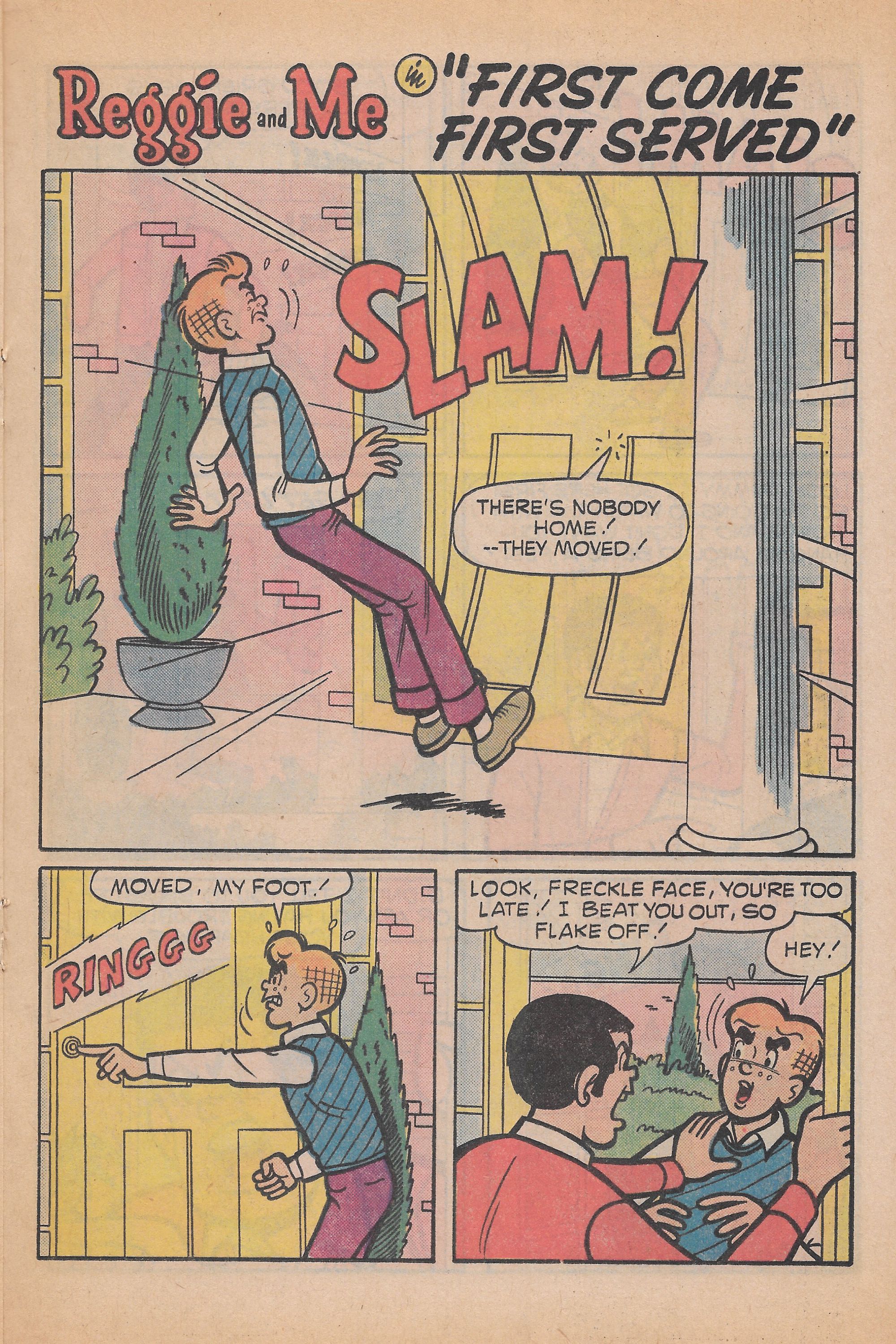Read online Reggie and Me (1966) comic -  Issue #102 - 21