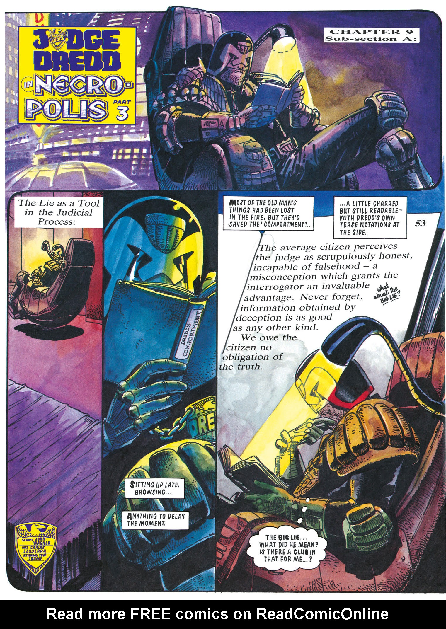 Read online Essential Judge Dredd: Necropolis comic -  Issue # TPB (Part 1) - 56