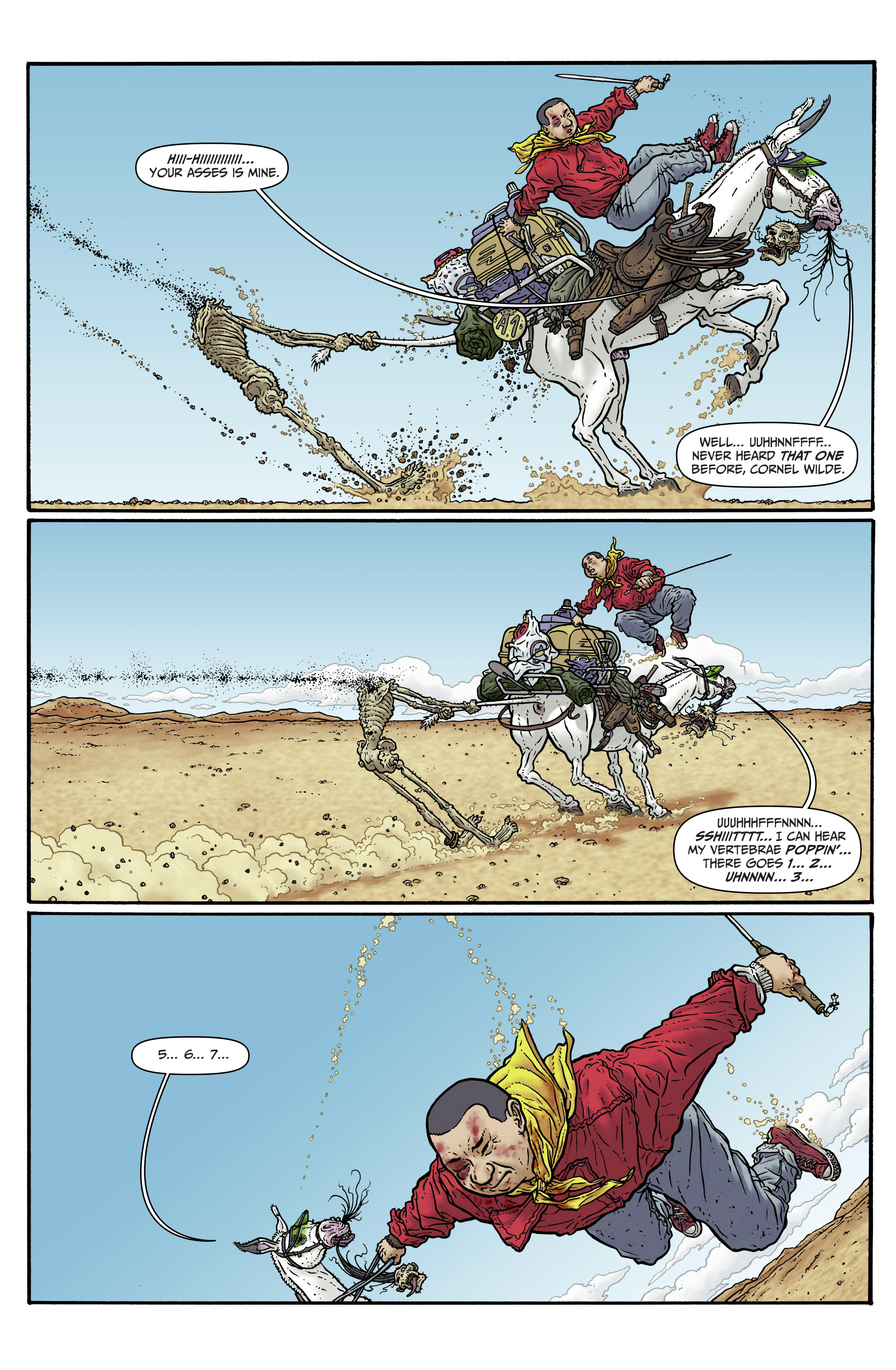 Read online Shaolin Cowboy comic -  Issue #4 - 17