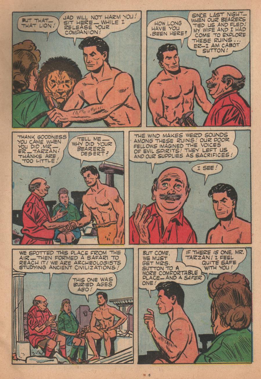 Read online Tarzan (1948) comic -  Issue #86 - 5