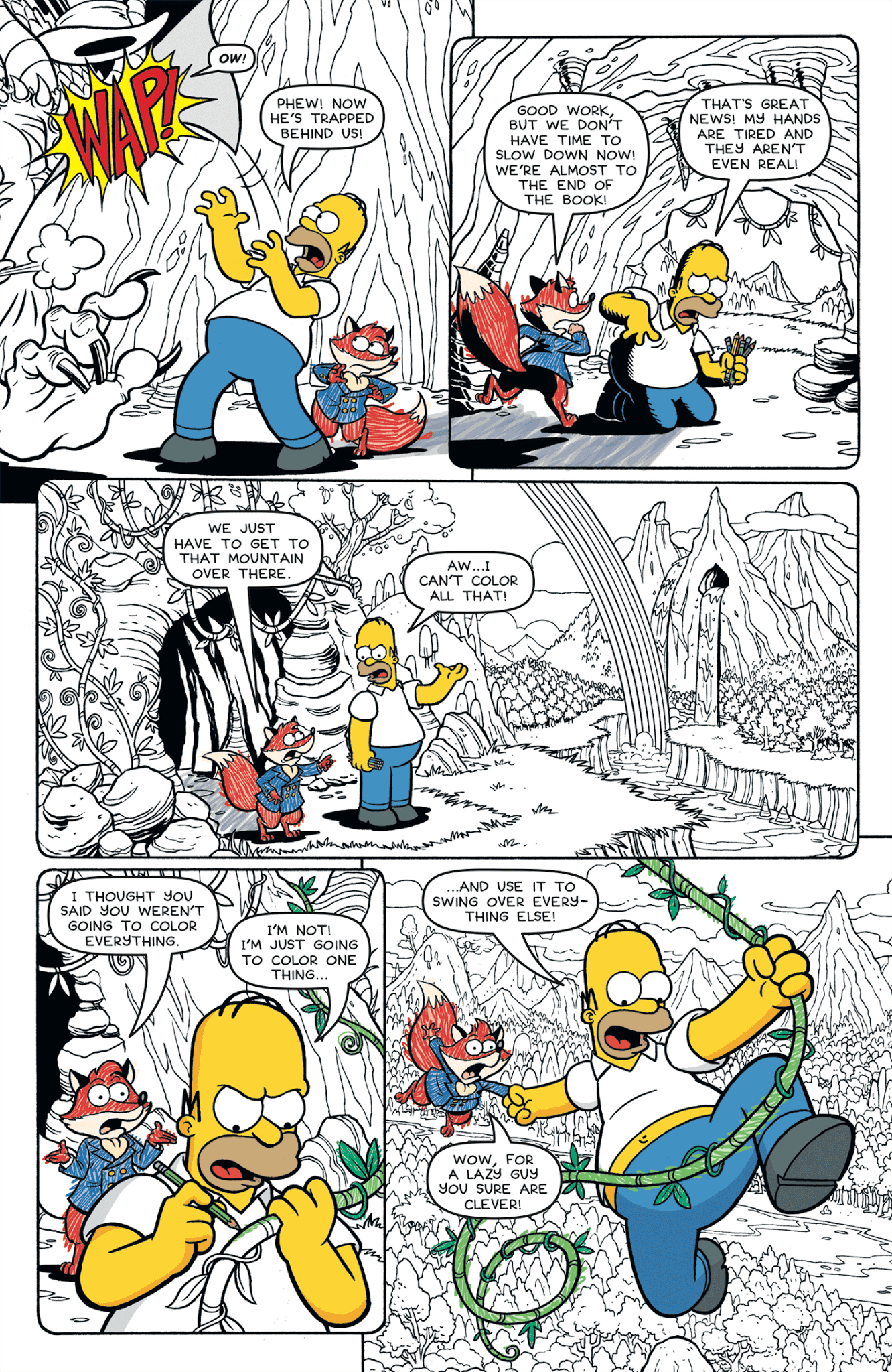Read online Simpsons Comics comic -  Issue #240 - 9