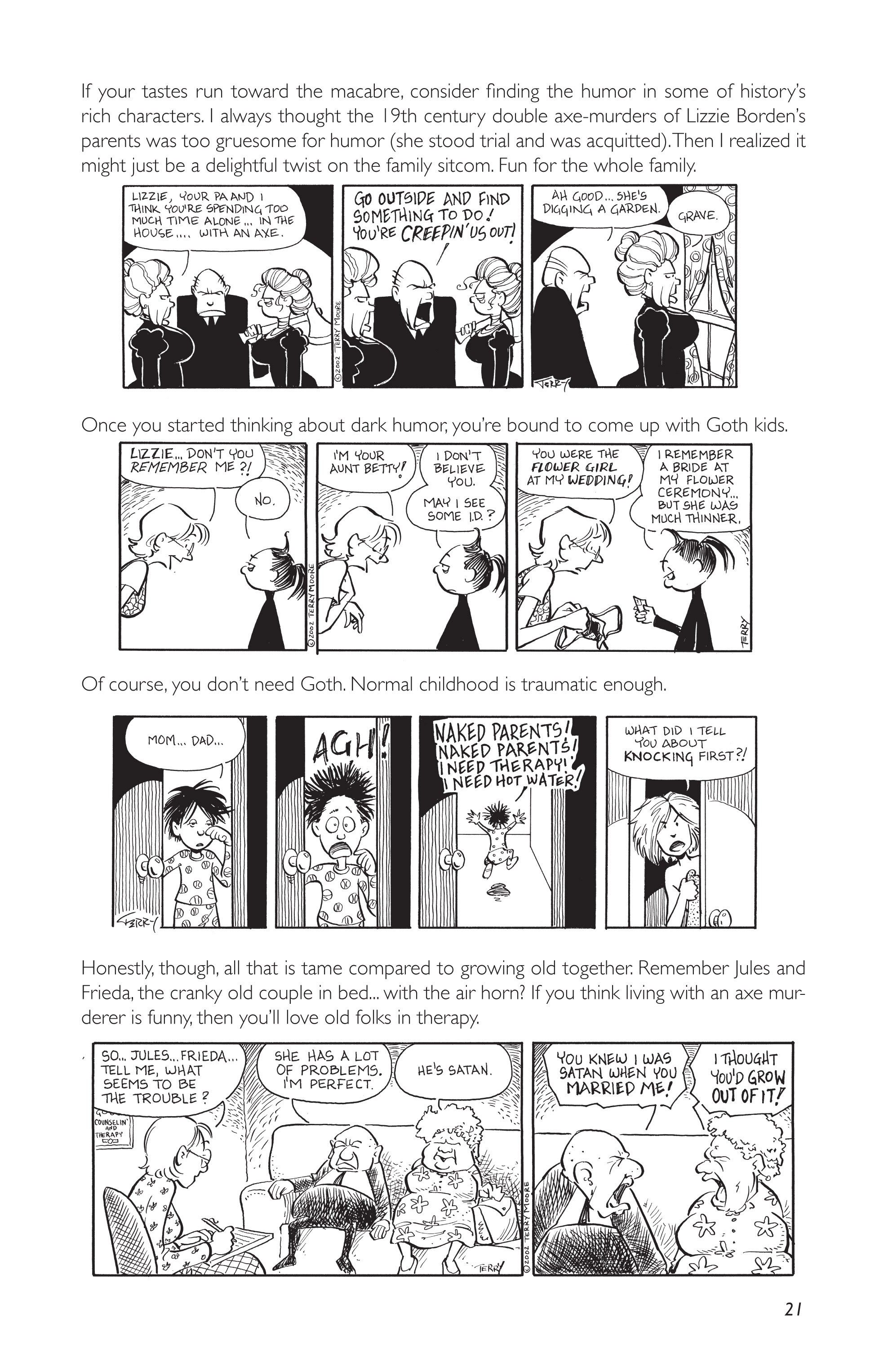 Read online Terry Moore's How to Draw... comic -  Issue # Funny - 23