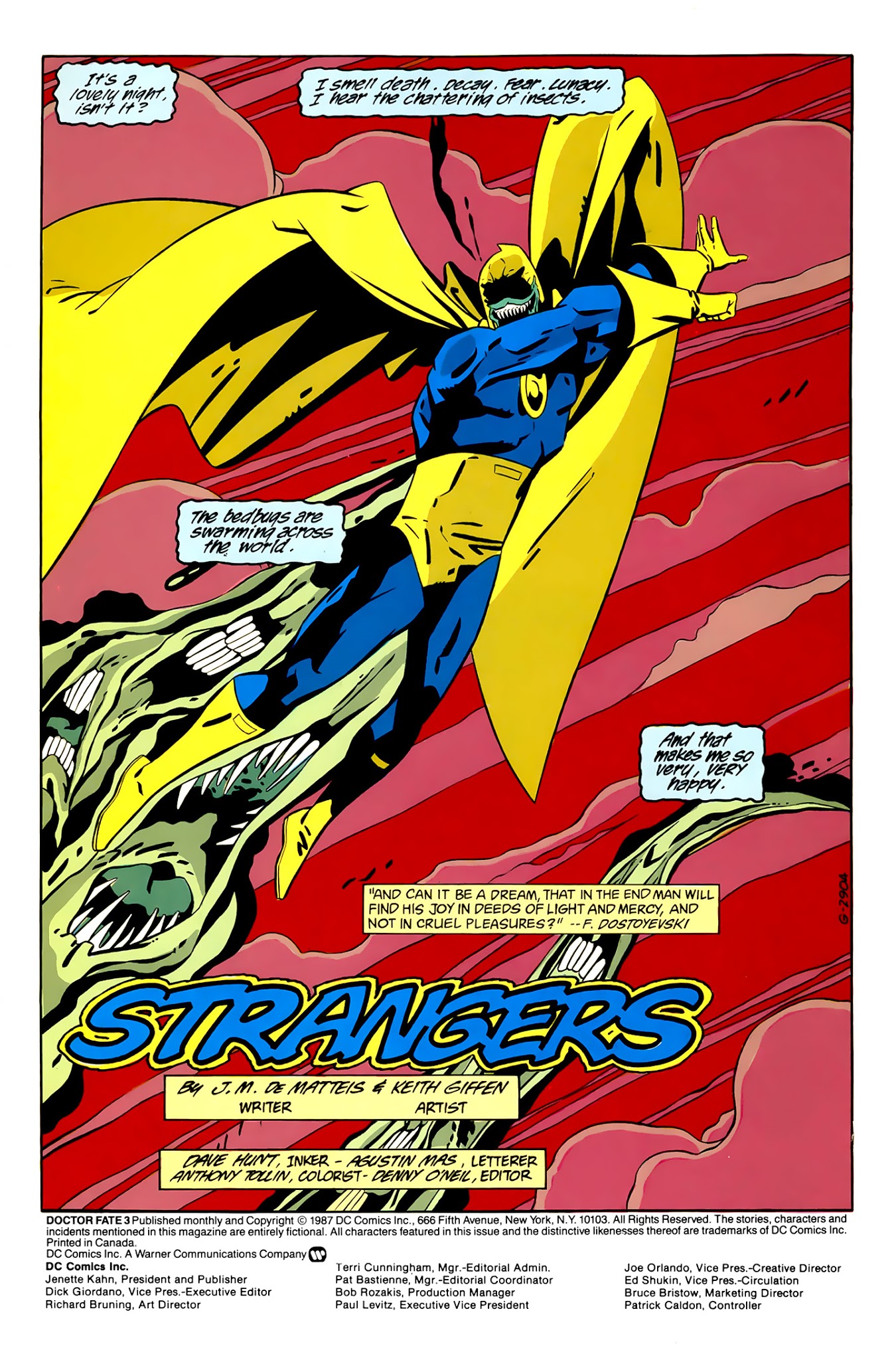 Read online Doctor Fate (1987) comic -  Issue #3 - 2