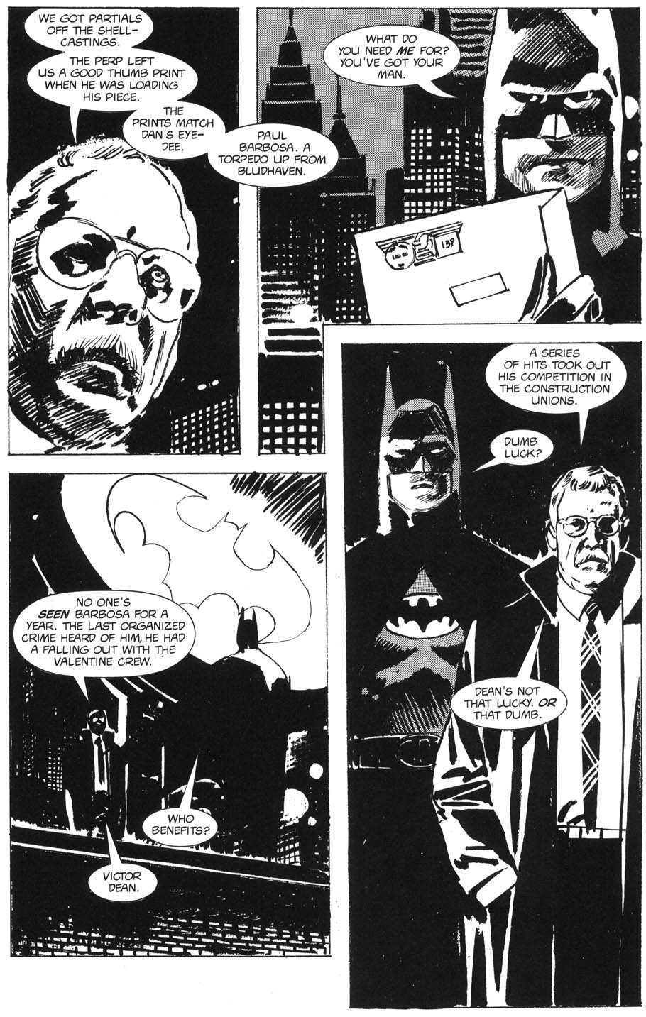 Read online Batman Black and White comic -  Issue #2 - 35