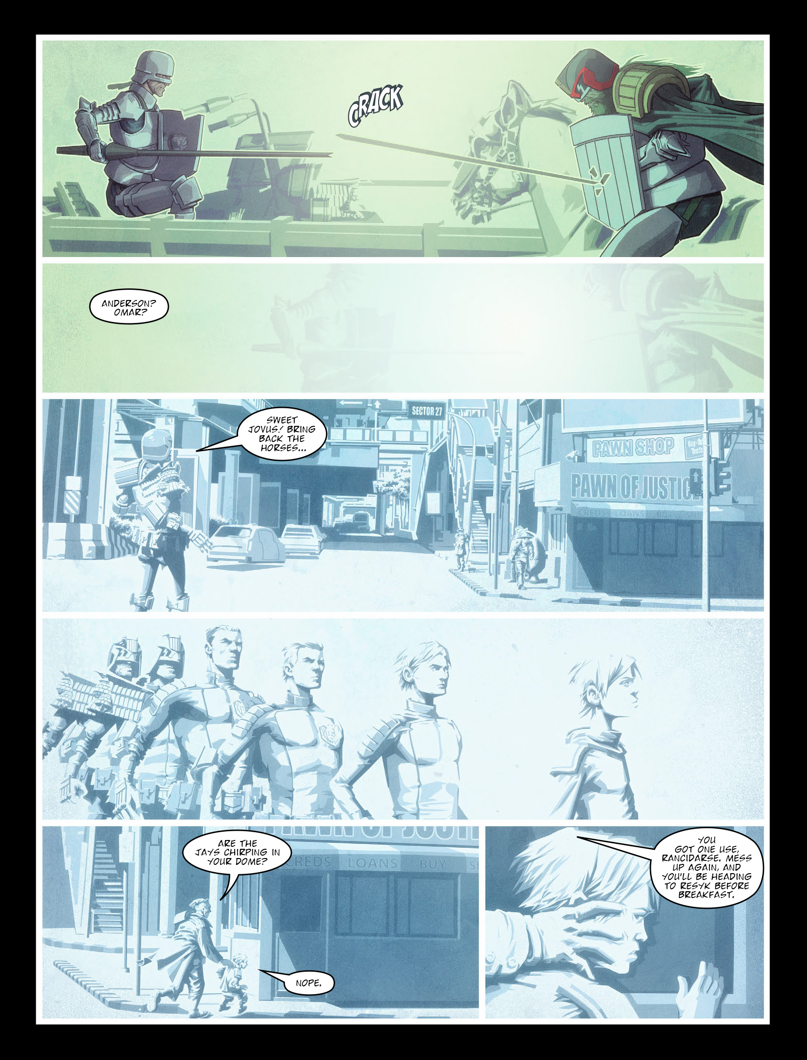 Read online Judge Dredd Megazine (Vol. 5) comic -  Issue #446 - 48