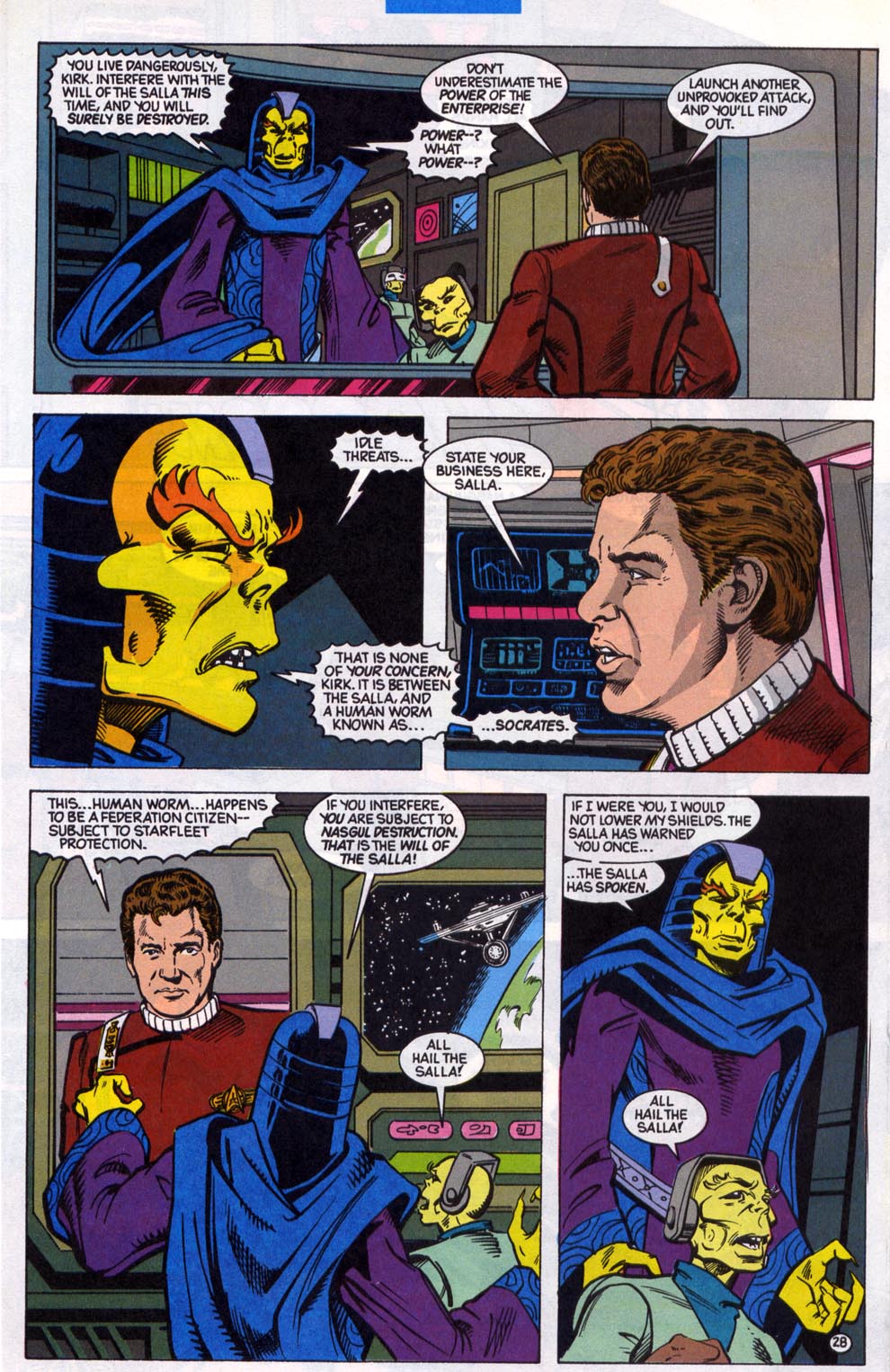 Read online Star Trek (1989) comic -  Issue #24 - 29