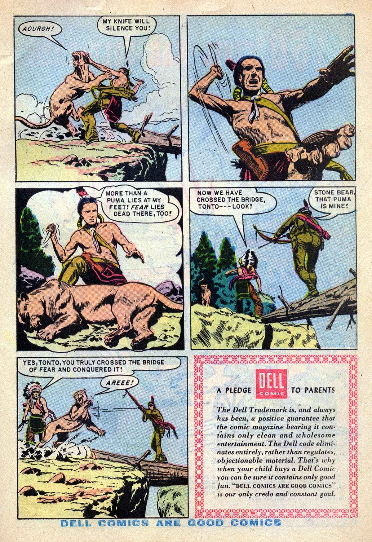 Read online Lone Ranger's Companion Tonto comic -  Issue #33 - 33
