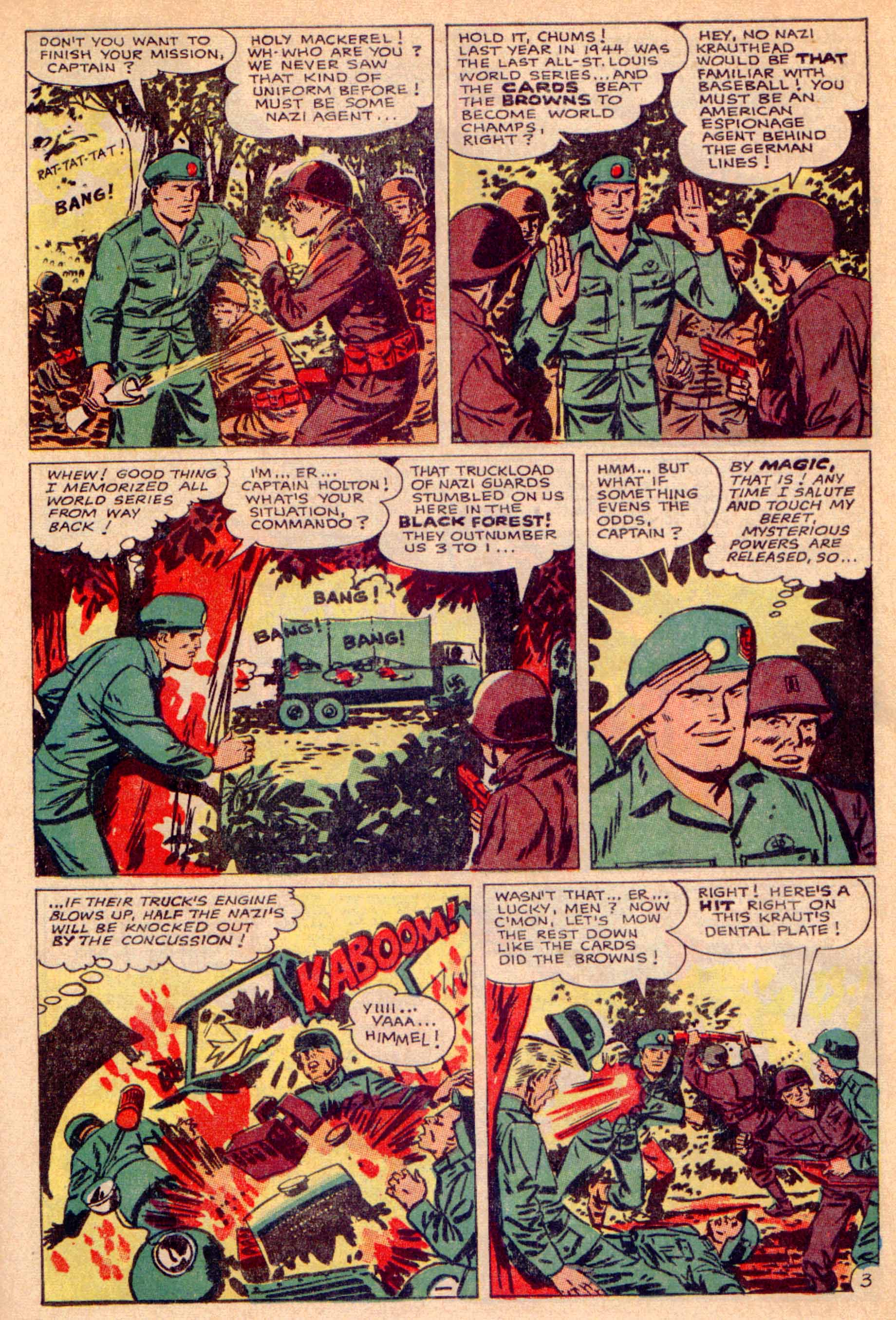 Read online Super Green Beret comic -  Issue #1 - 27