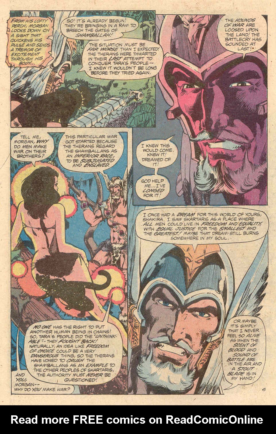 Read online Warlord (1976) comic -  Issue #42 - 5
