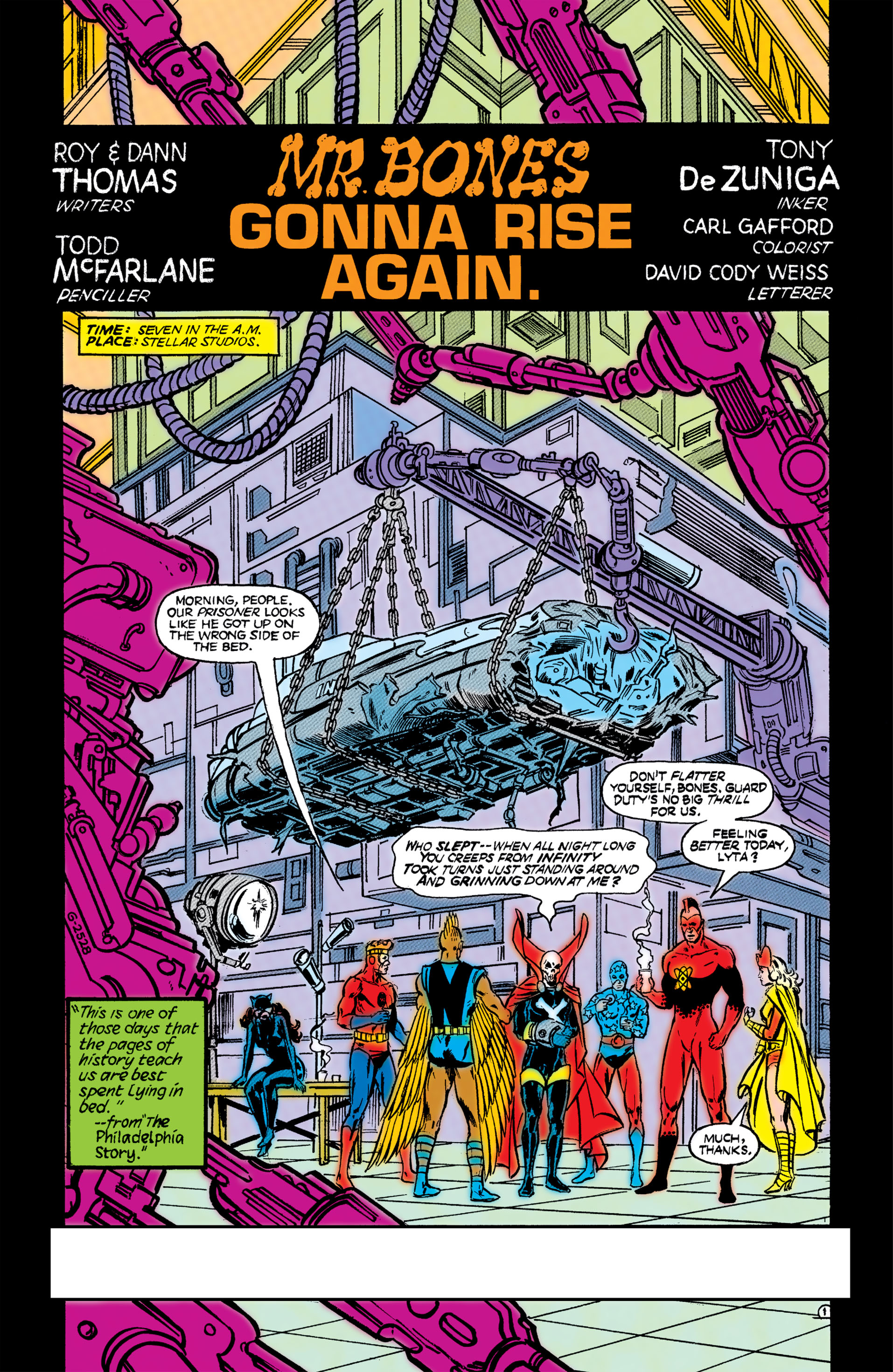 Read online Infinity Inc. (1984) comic -  Issue #28 - 2