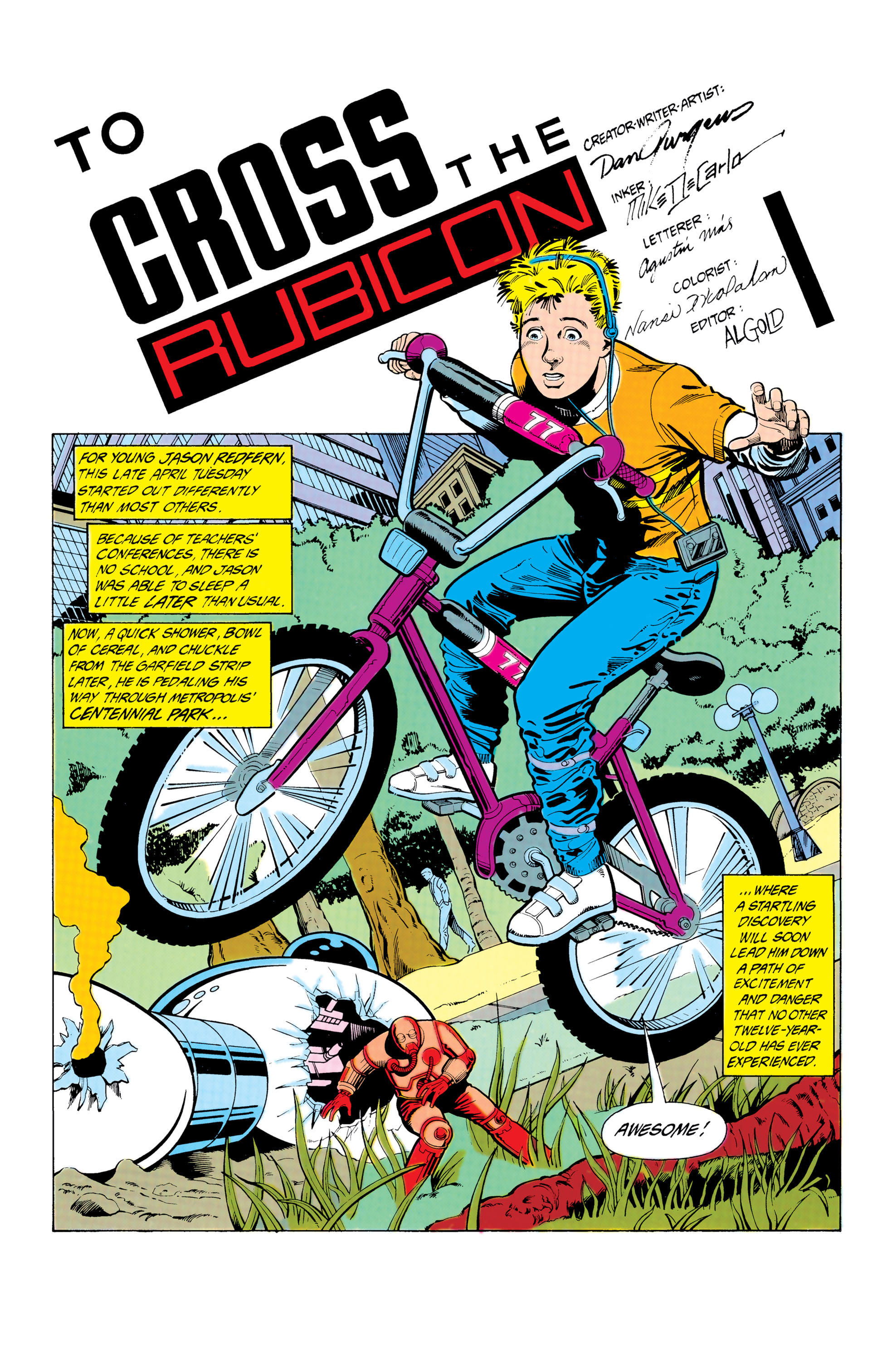 Read online Booster Gold (1986) comic -  Issue #6 - 2