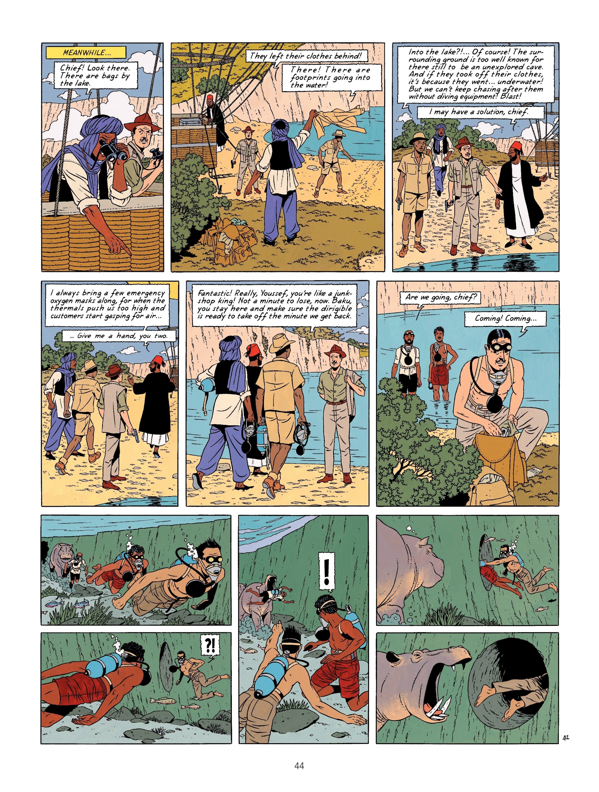 Read online Blake & Mortimer comic -  Issue #11 - 44