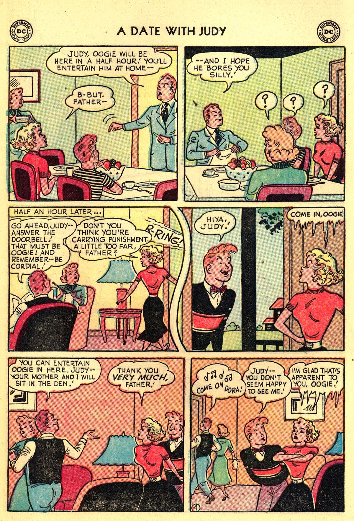 Read online A Date with Judy comic -  Issue #34 - 6