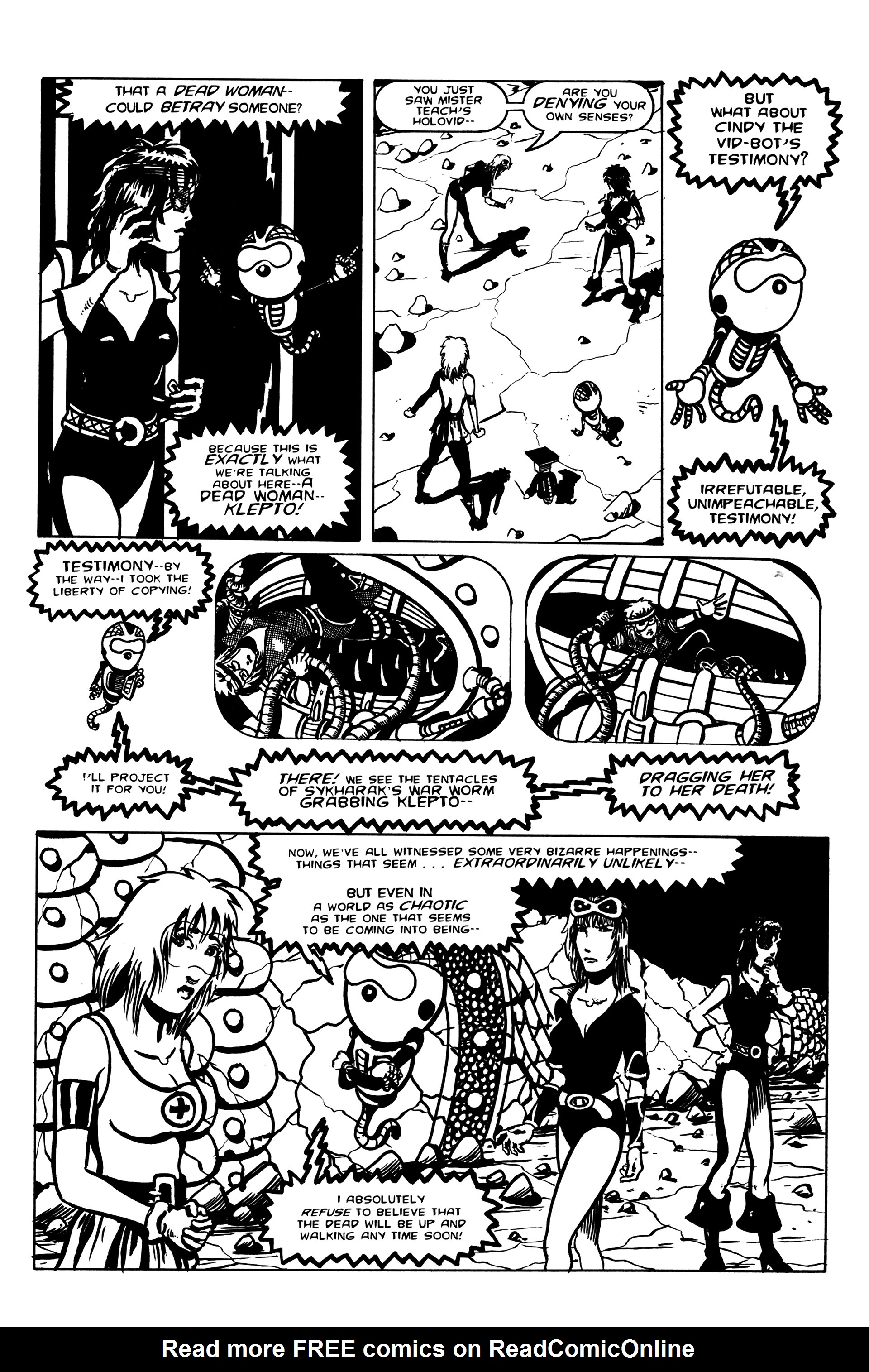 Read online Strange Attractors (1993) comic -  Issue #13 - 4