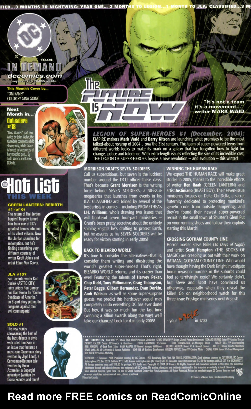 Read online Outsiders (2003) comic -  Issue #17 - 23