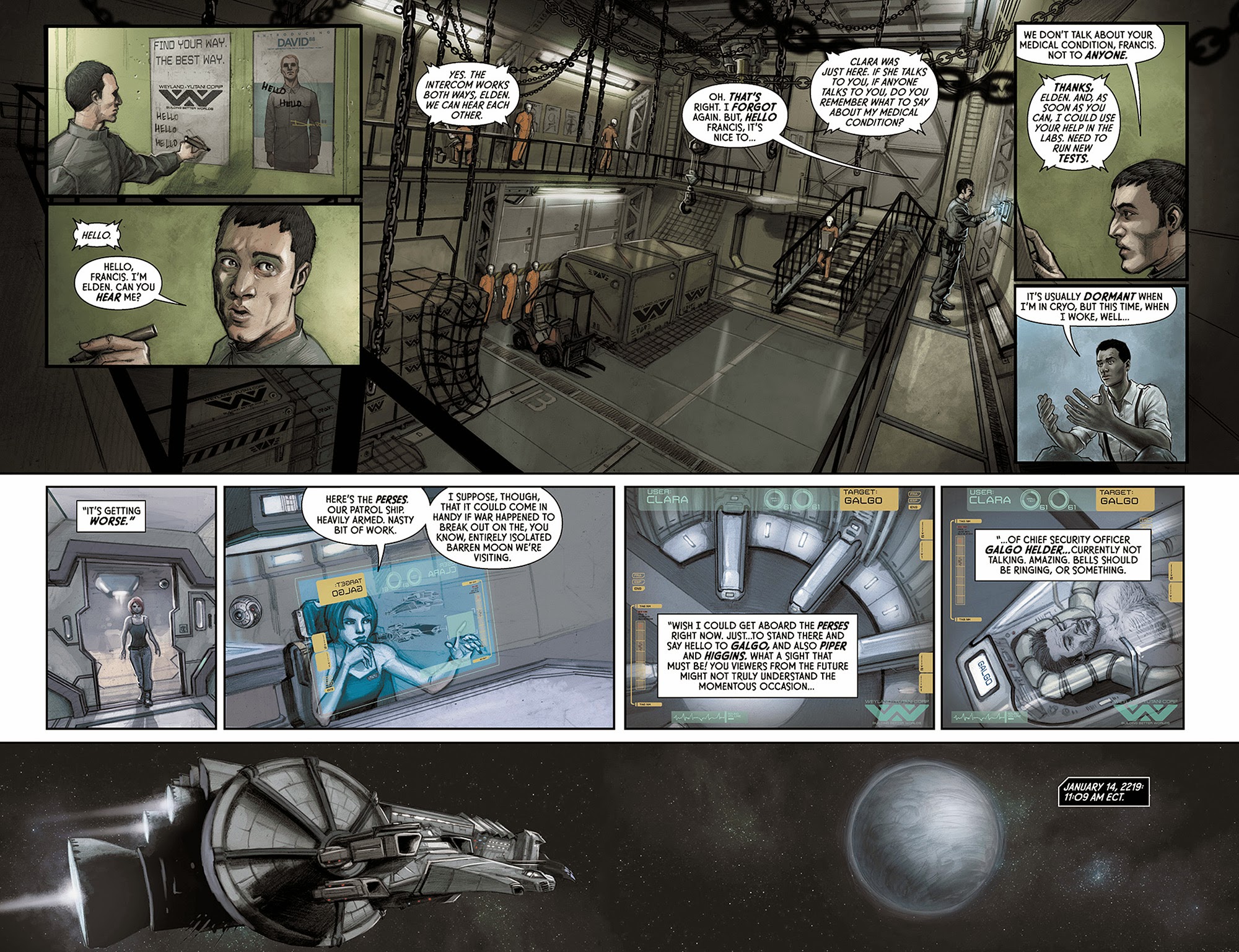 Read online Prometheus: Fire and Stone comic -  Issue #1 - 8