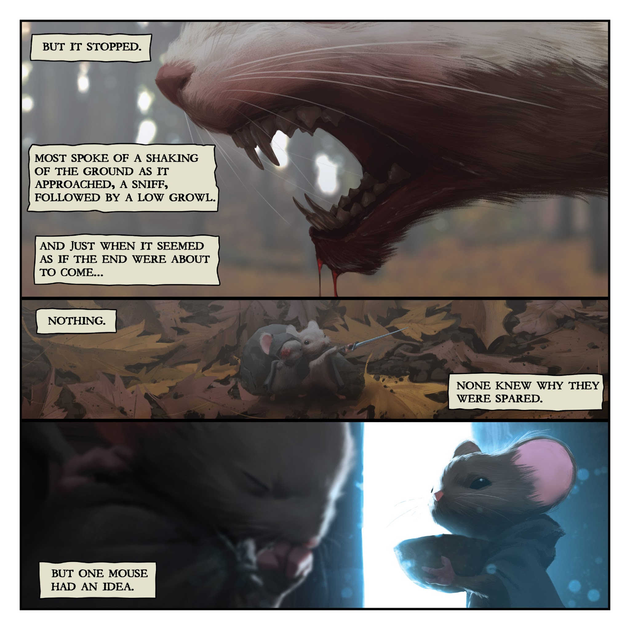 Read online Mouse Guard: Legends of the Guard Volume Three comic -  Issue # TPB - 92