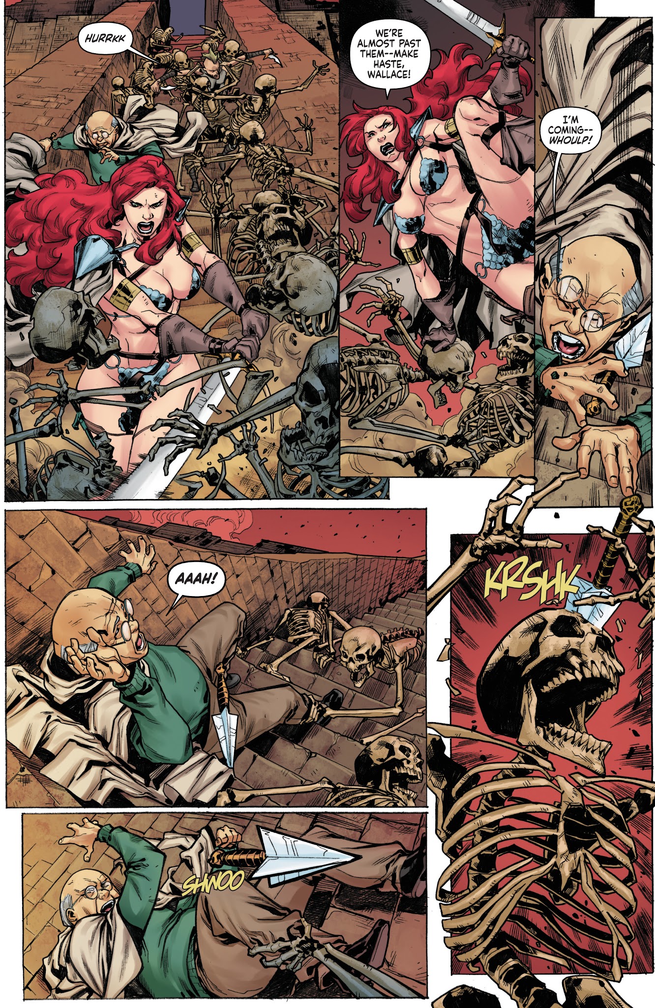 Read online Red Sonja Vol. 4 comic -  Issue #13 - 17