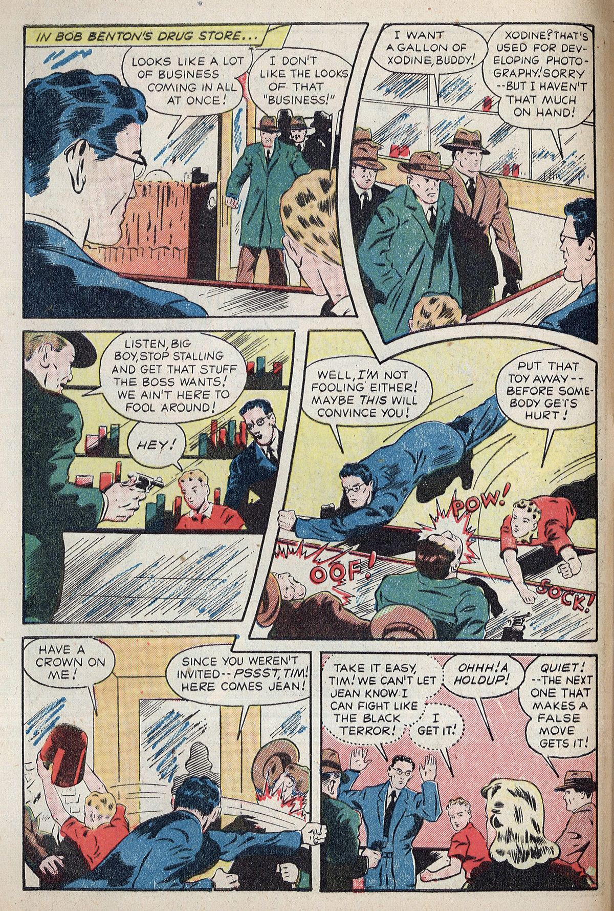 Read online Exciting Comics comic -  Issue #38 - 4