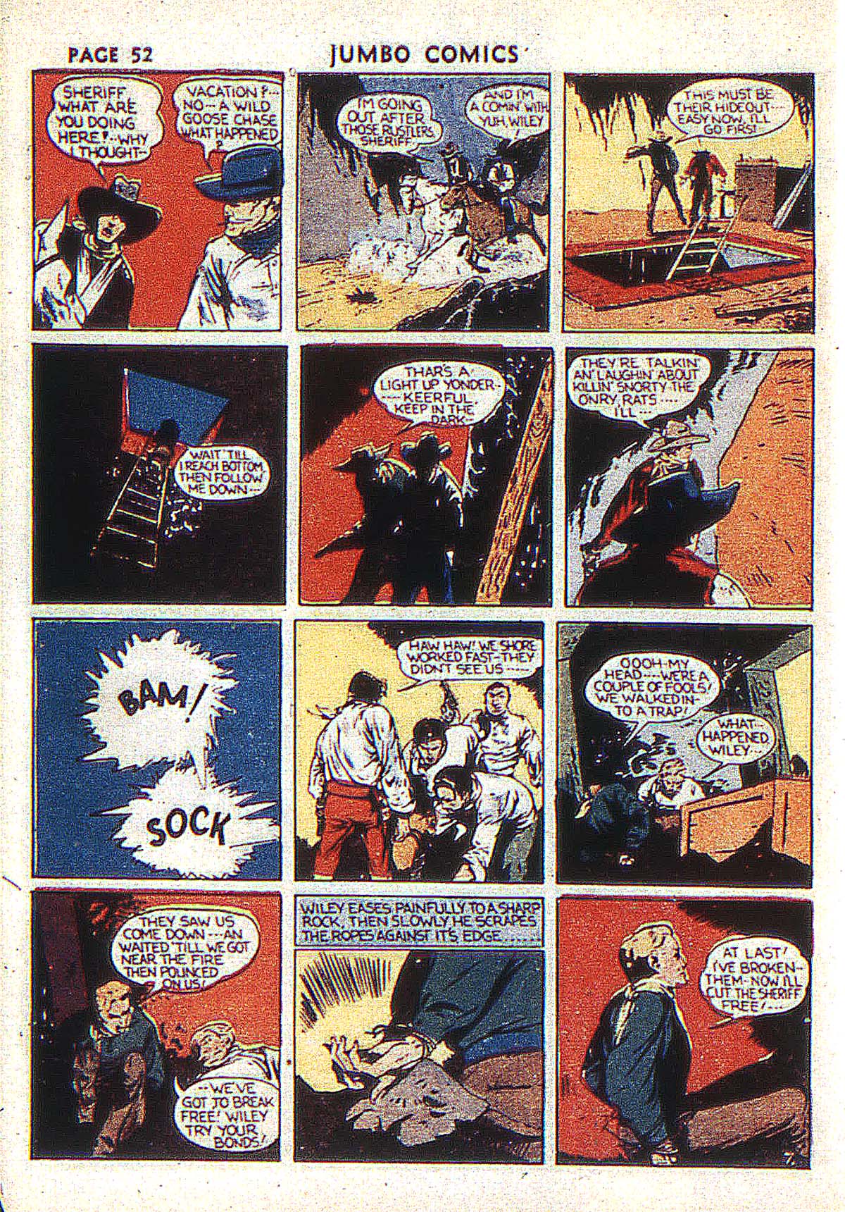 Read online Jumbo Comics comic -  Issue #11 - 54
