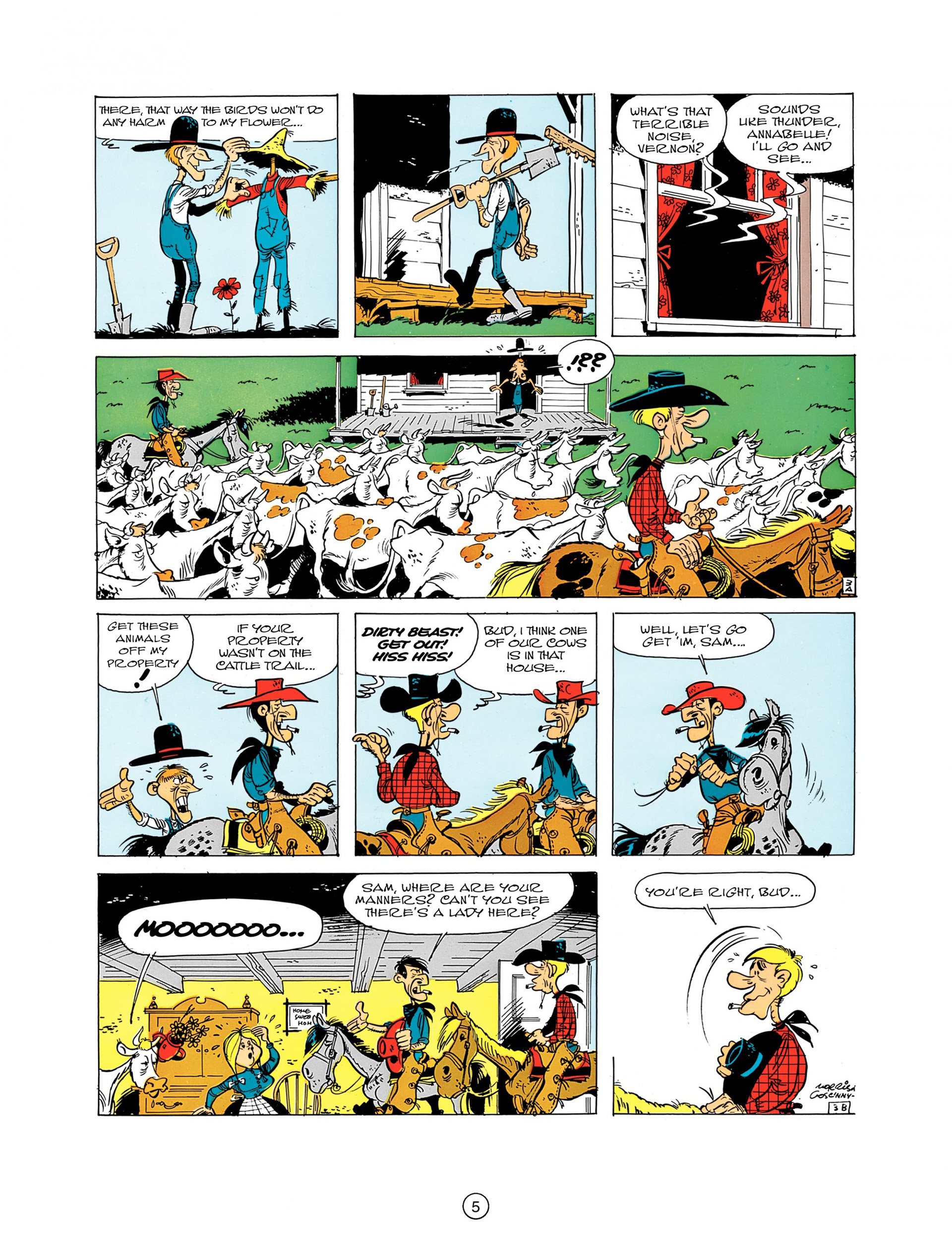 Read online A Lucky Luke Adventure comic -  Issue #7 - 5