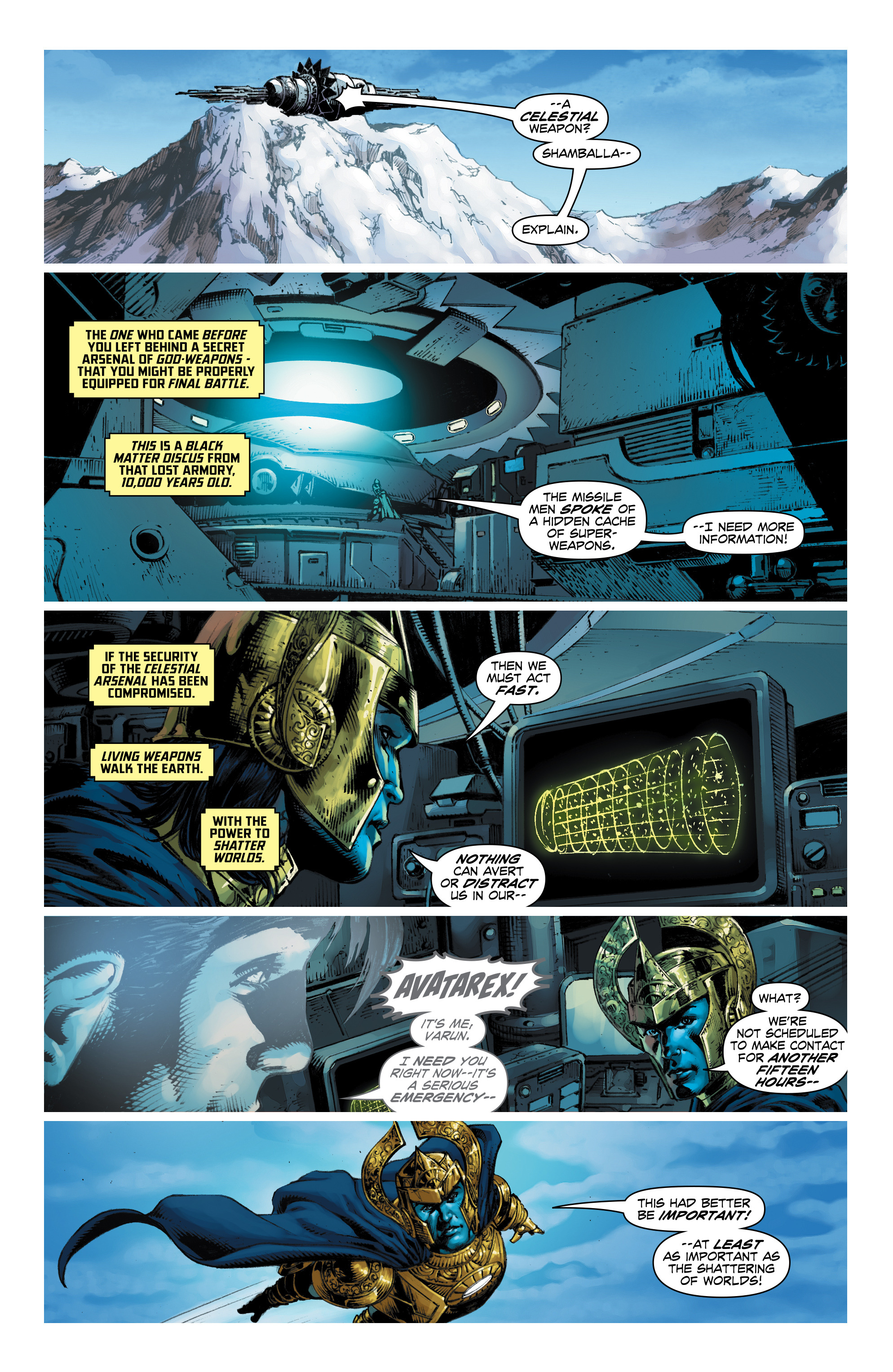 Read online Grant Morrison's Avatarex: Destroyer of Darkness comic -  Issue #3 - 8