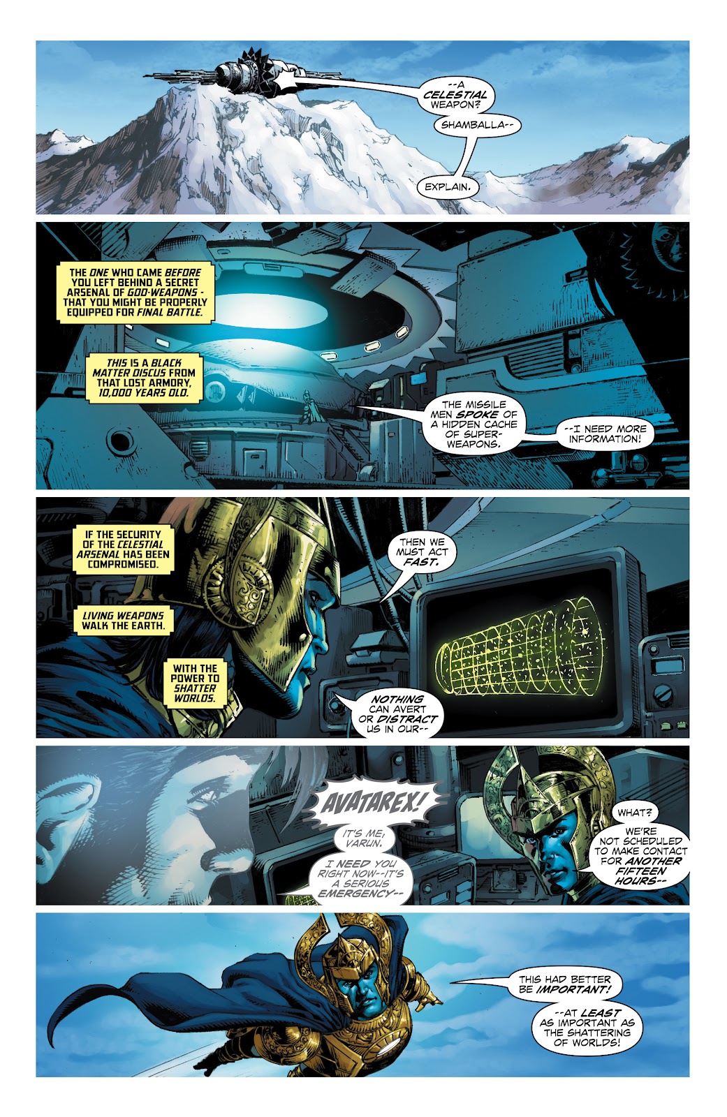 Grant Morrison's Avatarex: Destroyer of Darkness issue 3 - Page 8