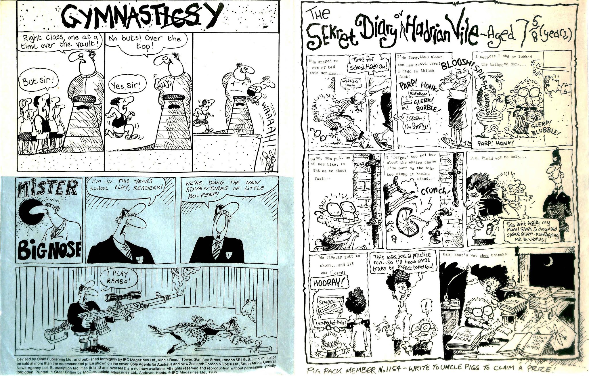 Read online Oink! comic -  Issue #10 - 2