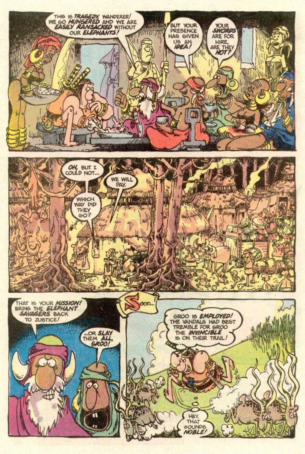 Read online Sergio Aragonés Groo the Wanderer comic -  Issue #7 - 8