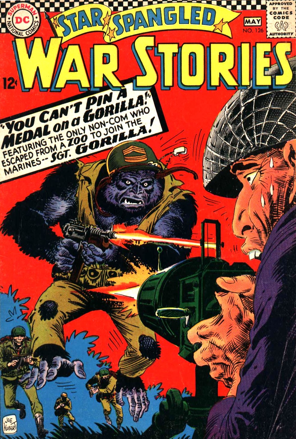 Read online Star Spangled War Stories (1952) comic -  Issue #126 - 1