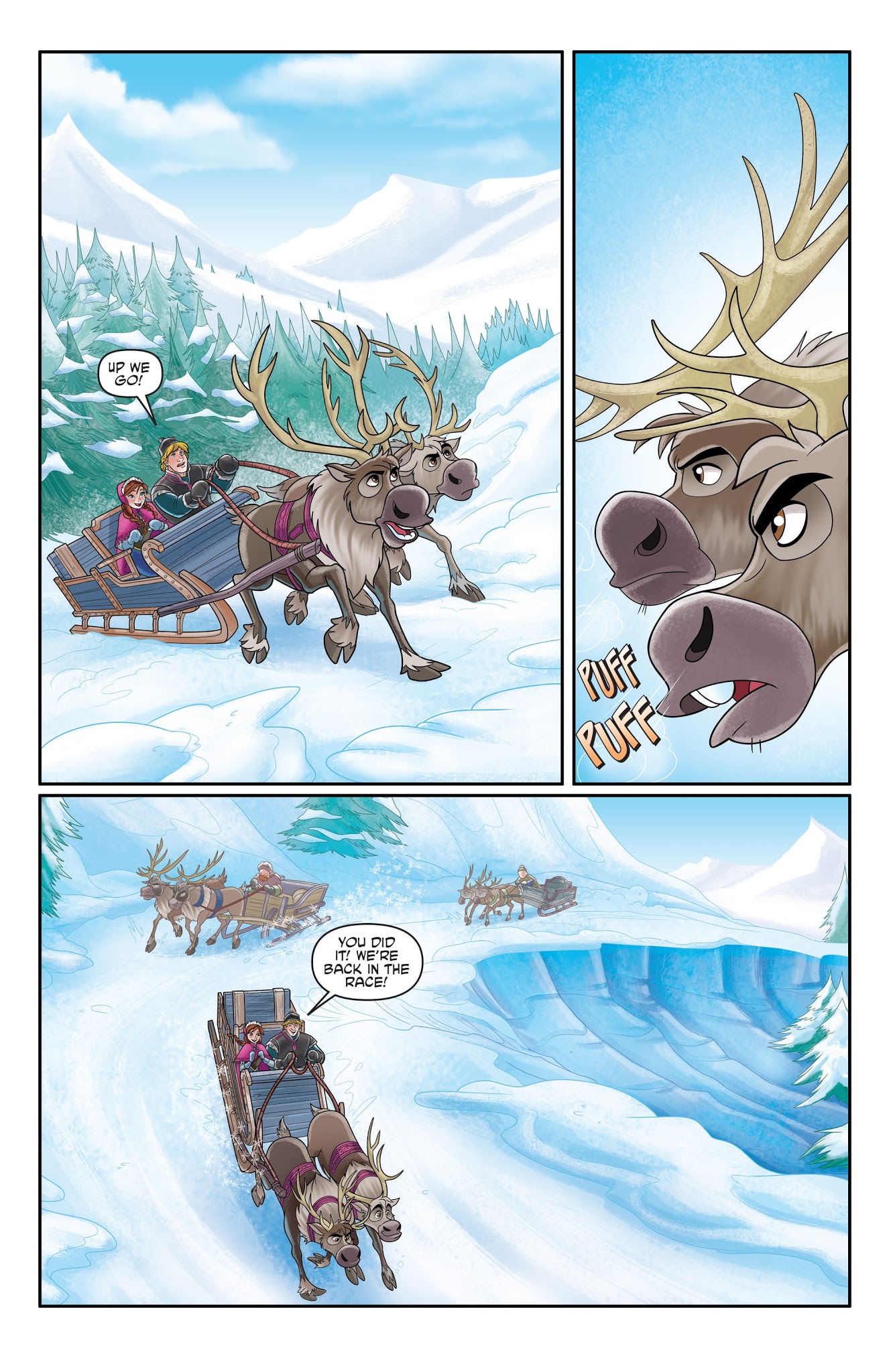 Read online Disney Frozen comic -  Issue #8 - 19