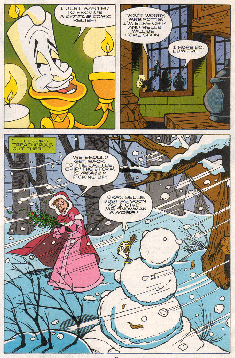 Read online Disney's Beauty and the Beast comic -  Issue #7 - 28